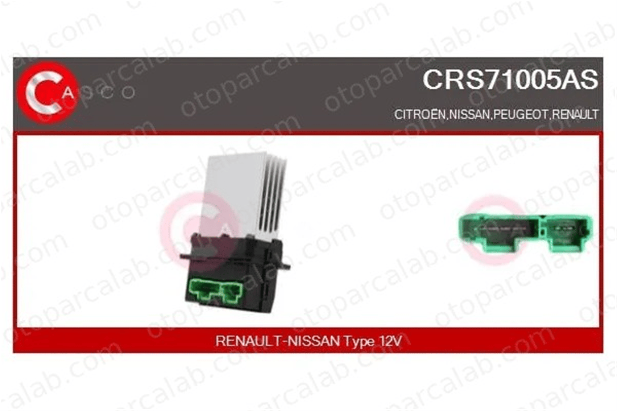 FROW 303.1417.001 Kalorifer Rezistansı RENAULT MEGANE II CLIO III 6441L2 6441P3