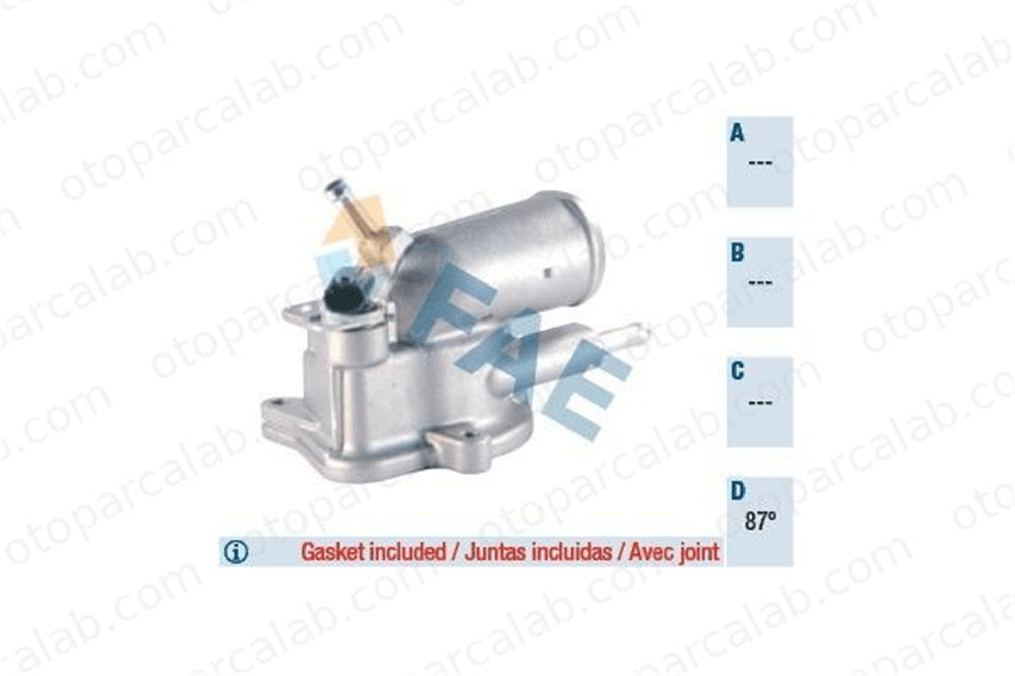 FROW 489.1405.003 Termostat MERCEDES-BENZ C-SERISI C-SERISI T-Model 6112030275