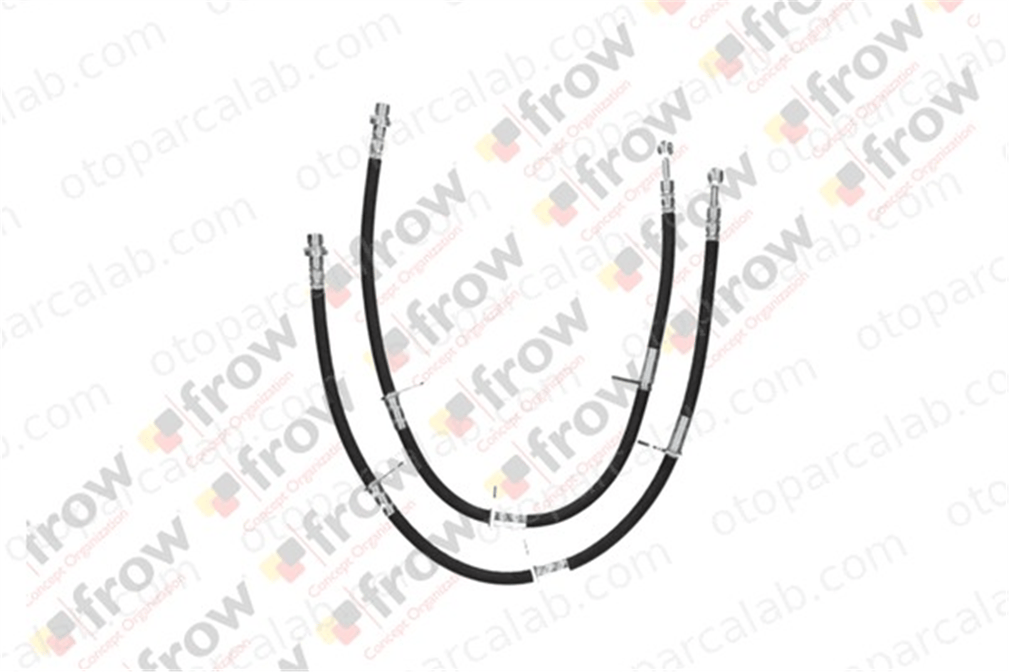 FROW 553.1112.079 Fren Hortumu Ön Sağ HONDA CIVIC VI Fastback ROVER 400 II 46410ST3E0