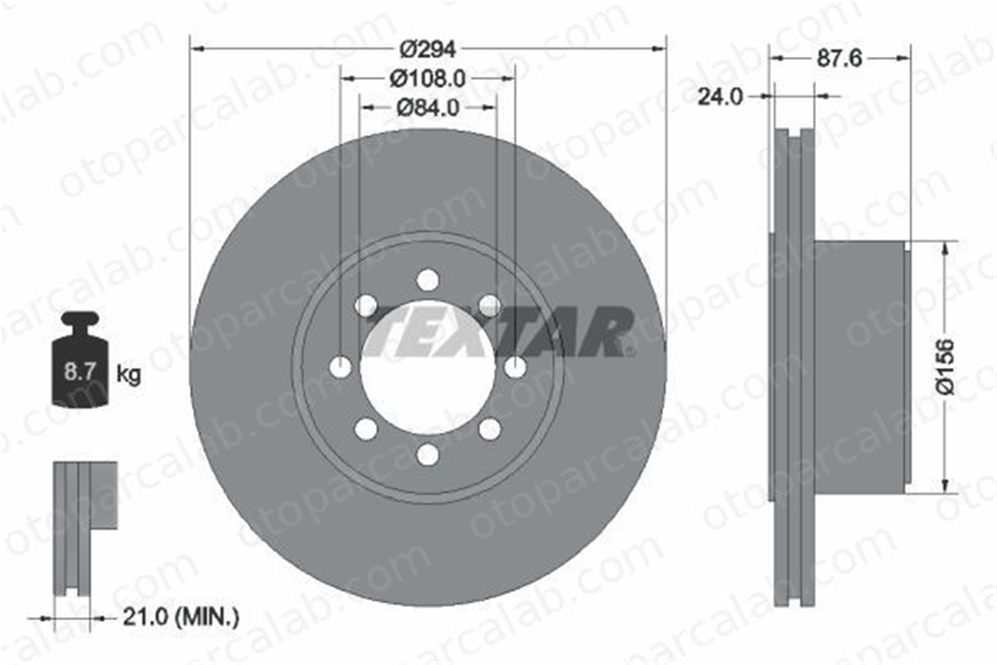 FROW 560.1102.002 Fren Disk Ayna Arka Sağ ve Sol IVECO DAILY IV Platform şasi DAILY IV Panelvan/Van 46393182 7186485