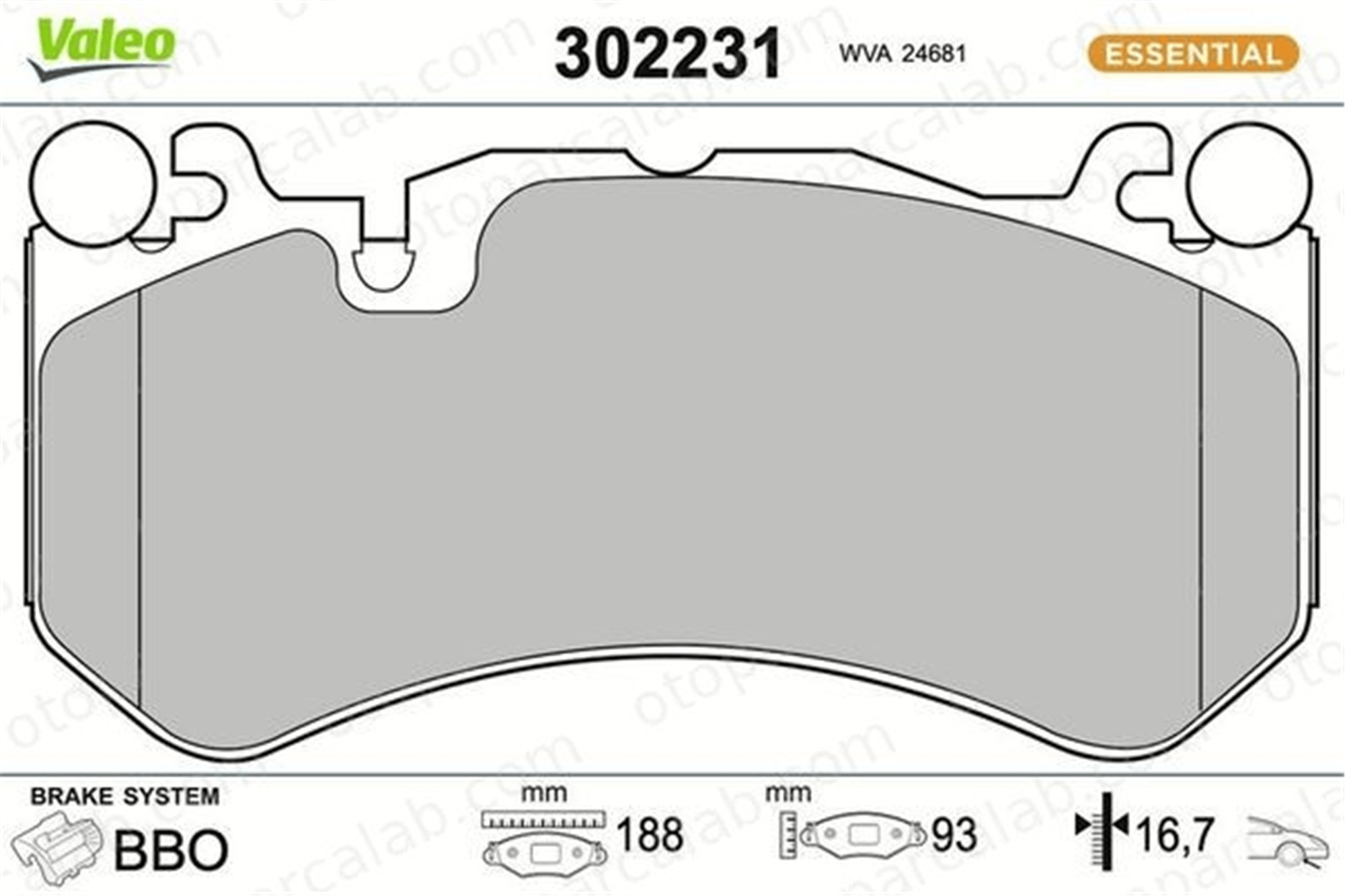 FTE 9001362 Fren Disk Balata Ön MERCEDES-BENZ AMG GT AMG GT Roadster 4203500 4204000
