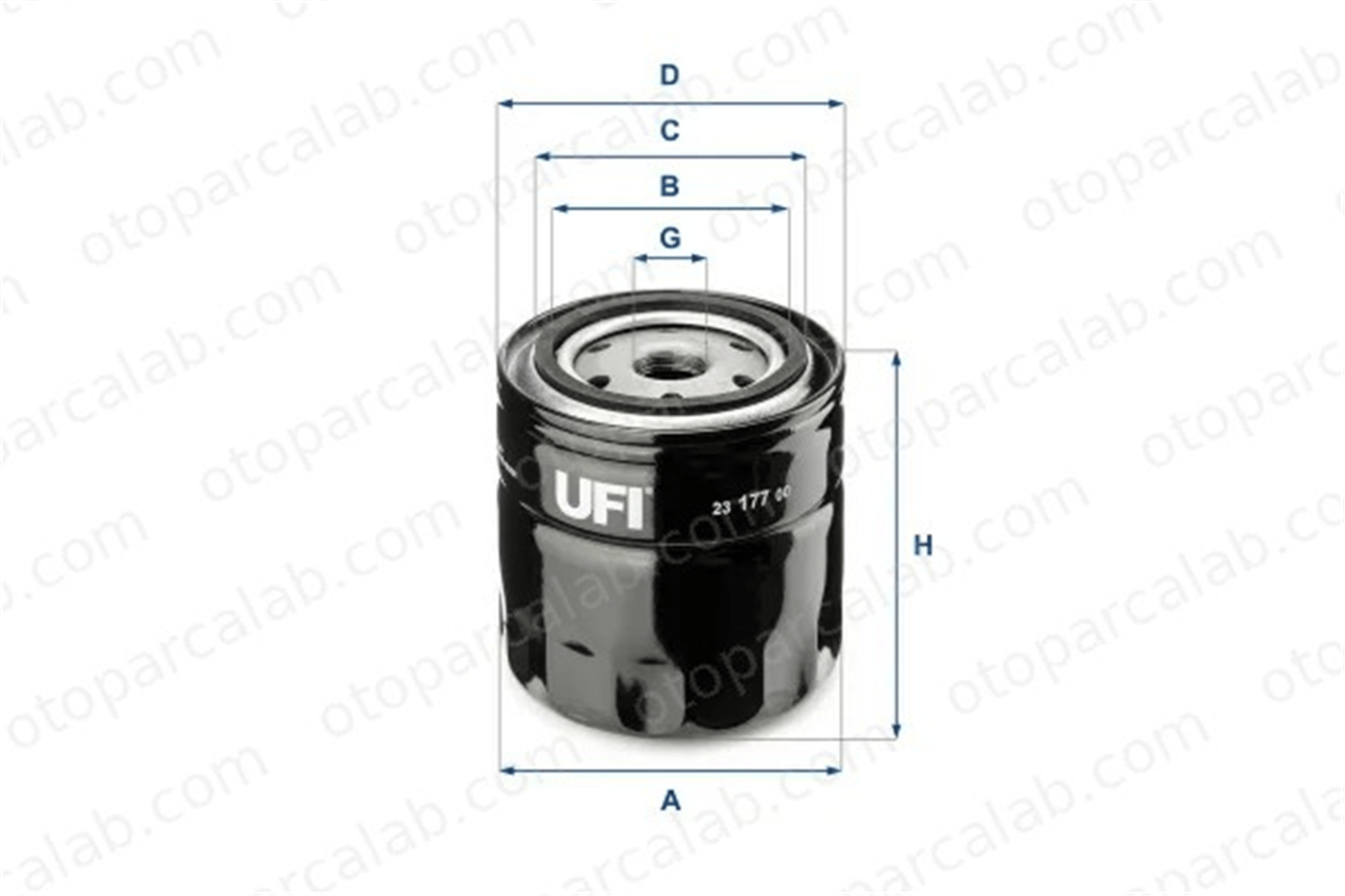 FUJI FY104 Yağ Filtresi RENAULT 21 Station wagon 21 Sedan 8933004195 73500506