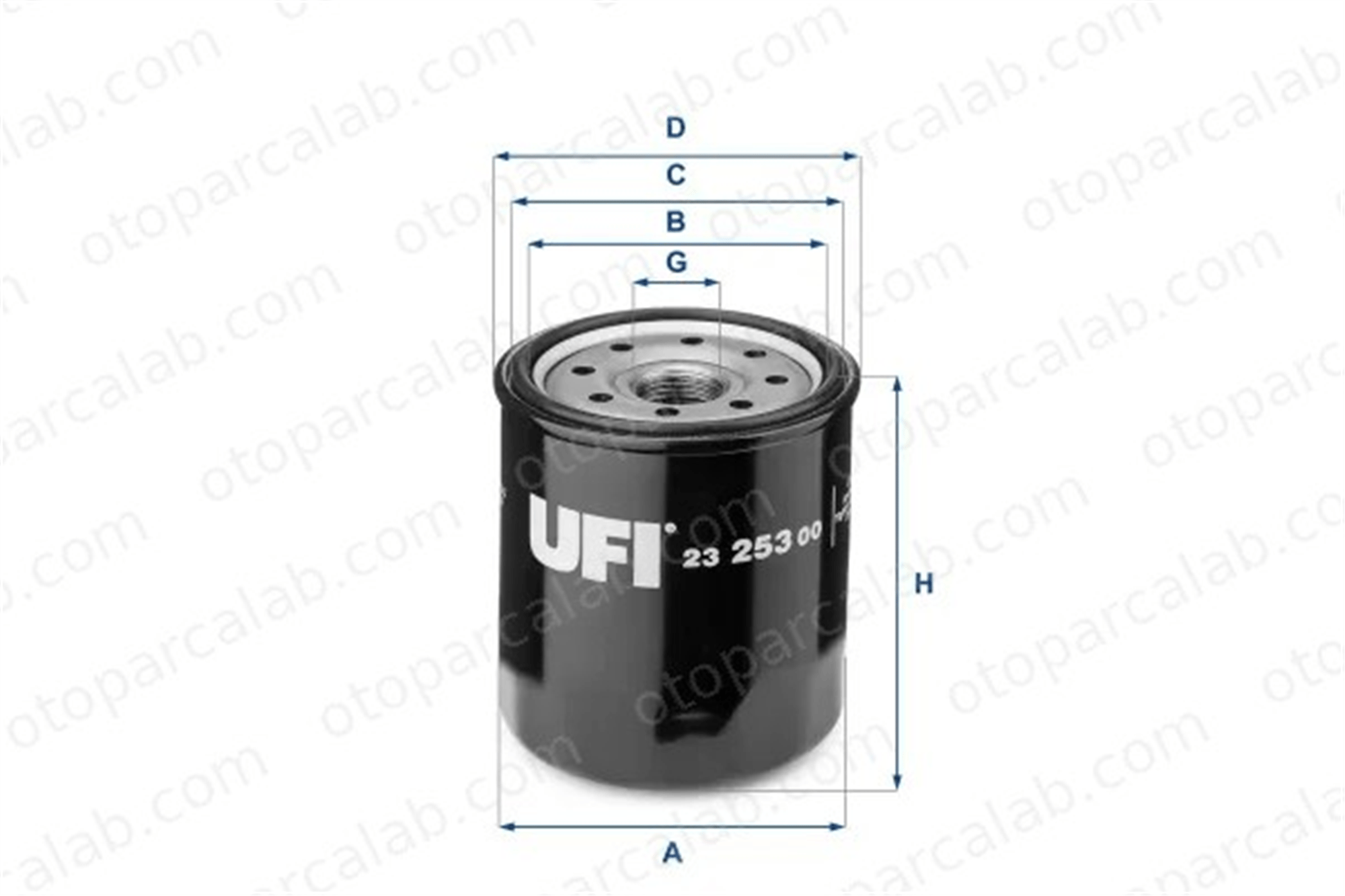 FUJI FY116 Yağ Filtresi TOYOTA HILUX VII Pick-up LEXUS RX 90915TB001 87409203