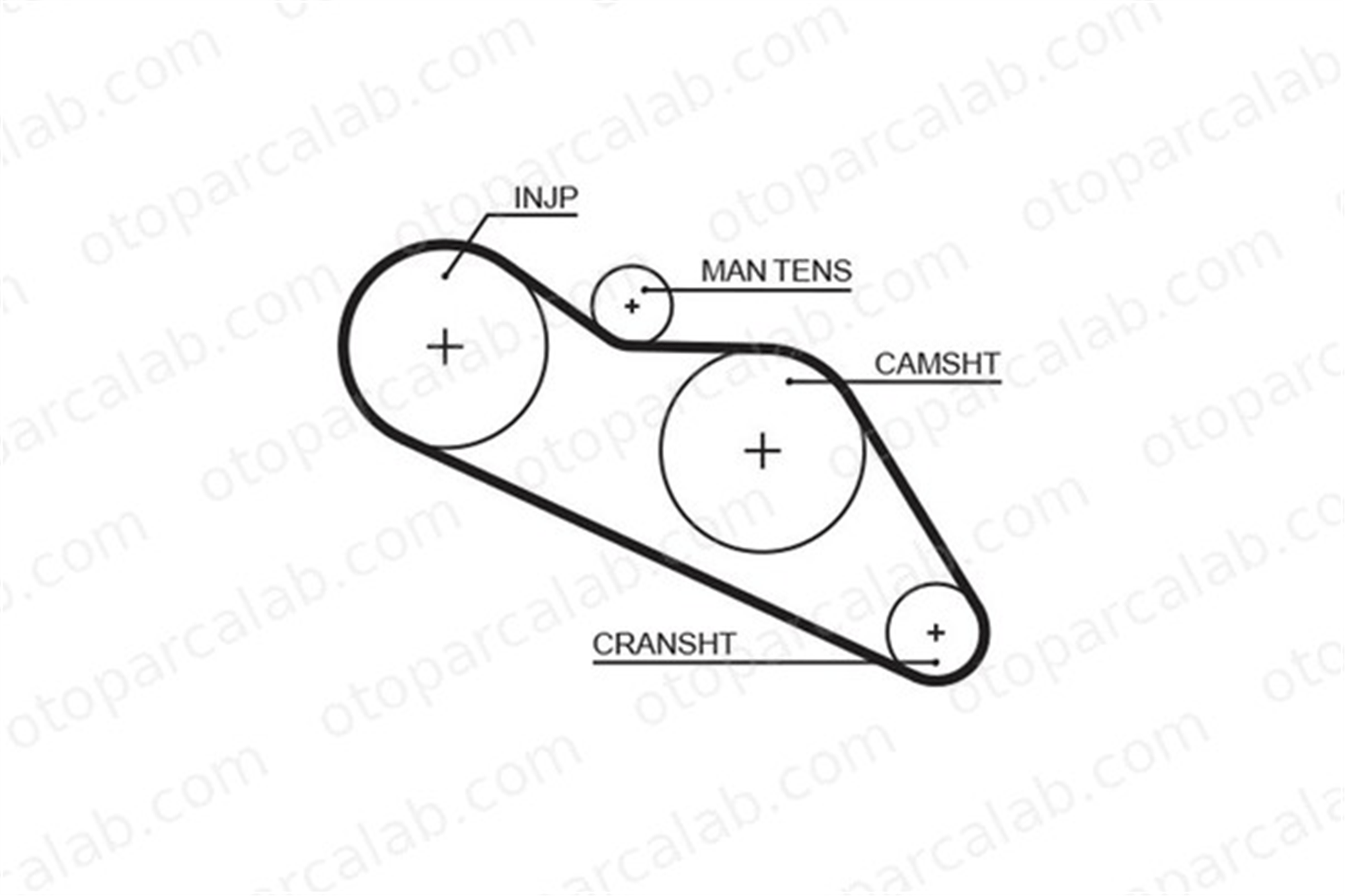 GATES 5114 Triger Kayışı ISUZU CAMPO TROOPER I 94029834 PMTB158