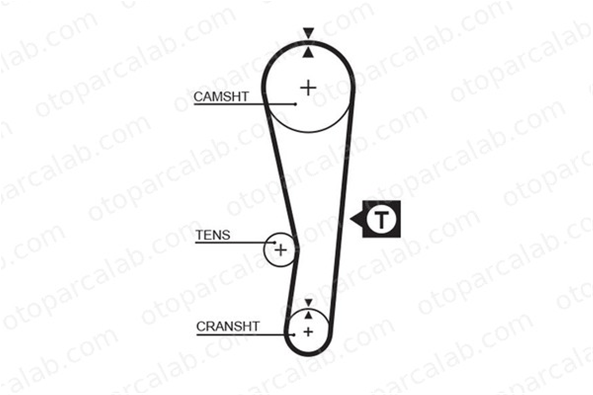 GATES 5122 Triger Kayışı SUZUKI SWIFT I SAMURAI SUV 12761 63B00