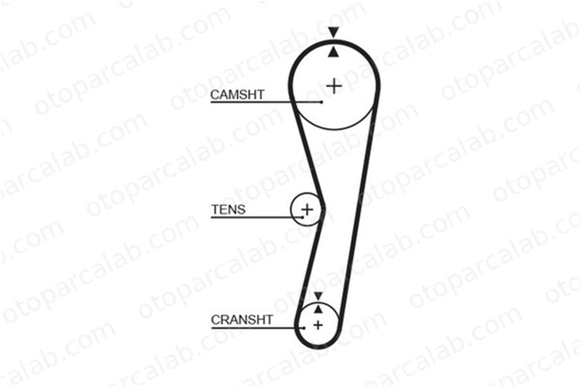 GATES 5127 Triger Kayışı AUSTIN MONTEGO MG MAESTRO GTB1127A UAM1599