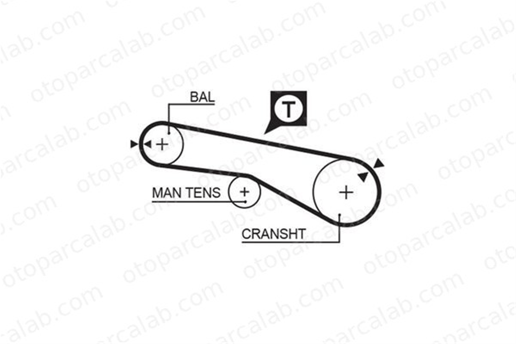 GATES 5257XS Triger Kayışı MITSUBISHI SPACE WAGON L 300 III Minibüs/Otobüs 85953029 SMD182295