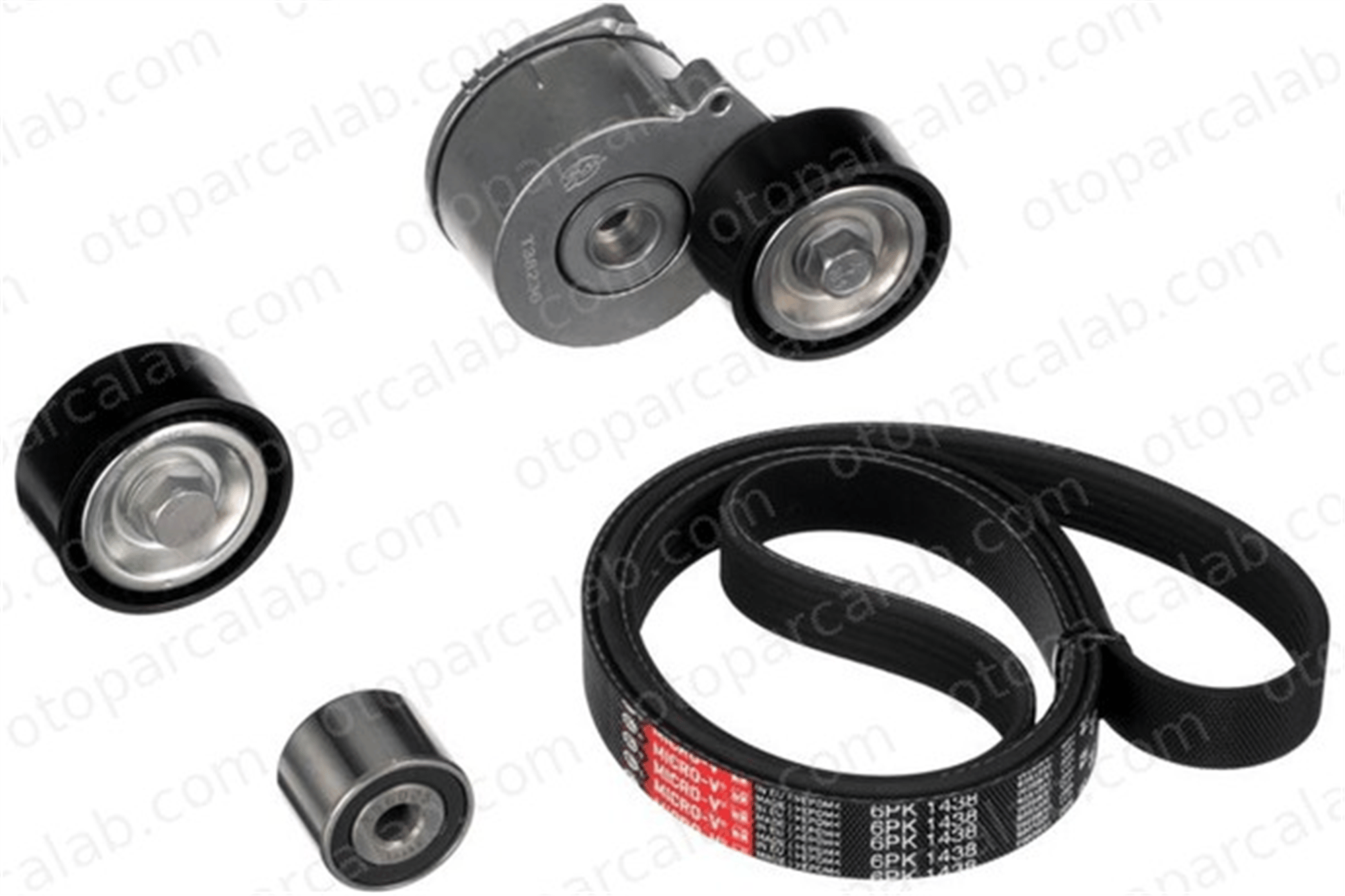 GATES K016PK1438 Vantilatör Kayış Seti CITROËN BERLINGO / BERLINGO FIRST Kasa/büyük limuzin BERLINGO / BERLINGO FIRST MPV 1613845780