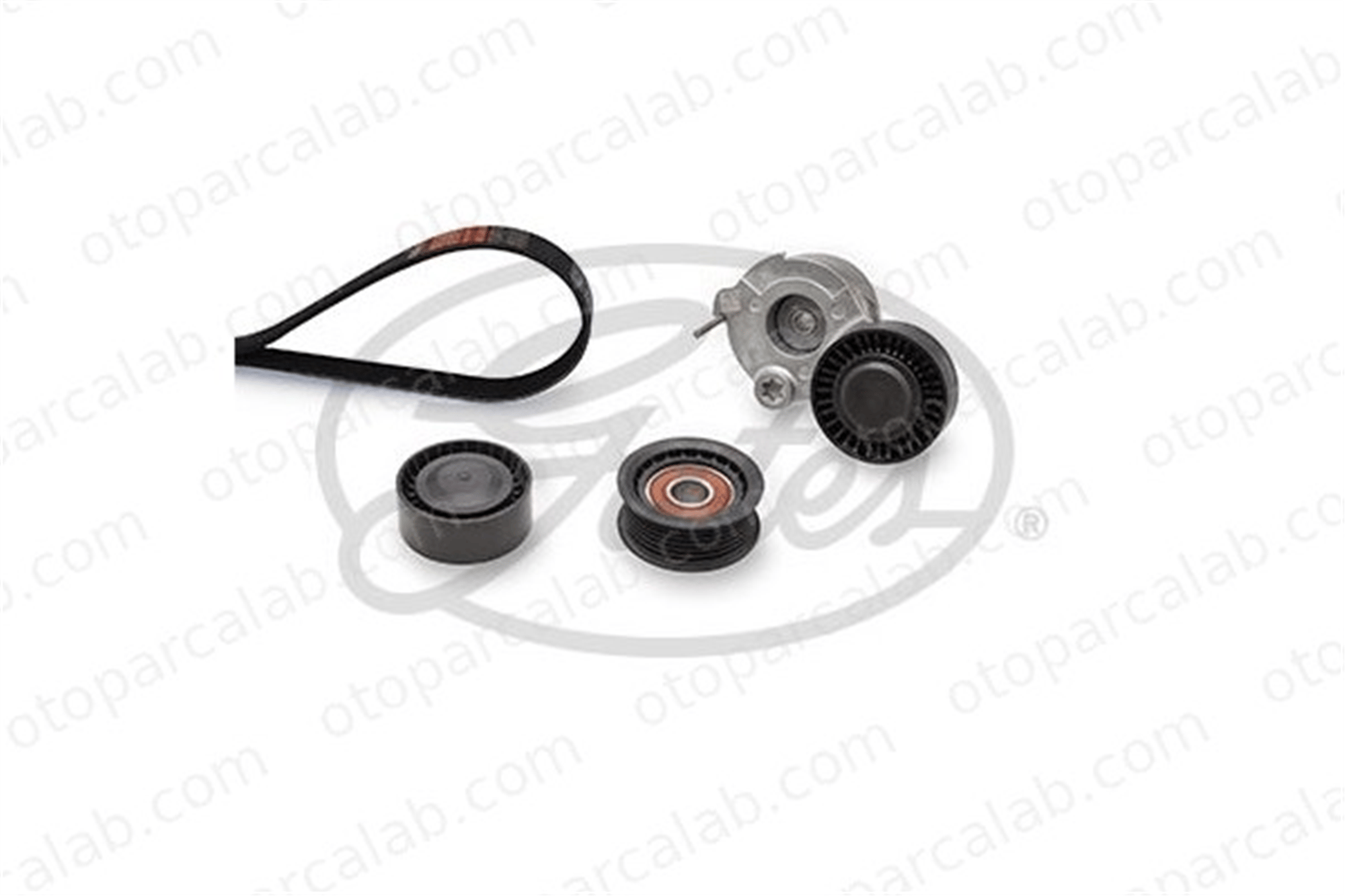 GATES K016PK2433 Vantilatör Kayış Seti AUDI A8 D4