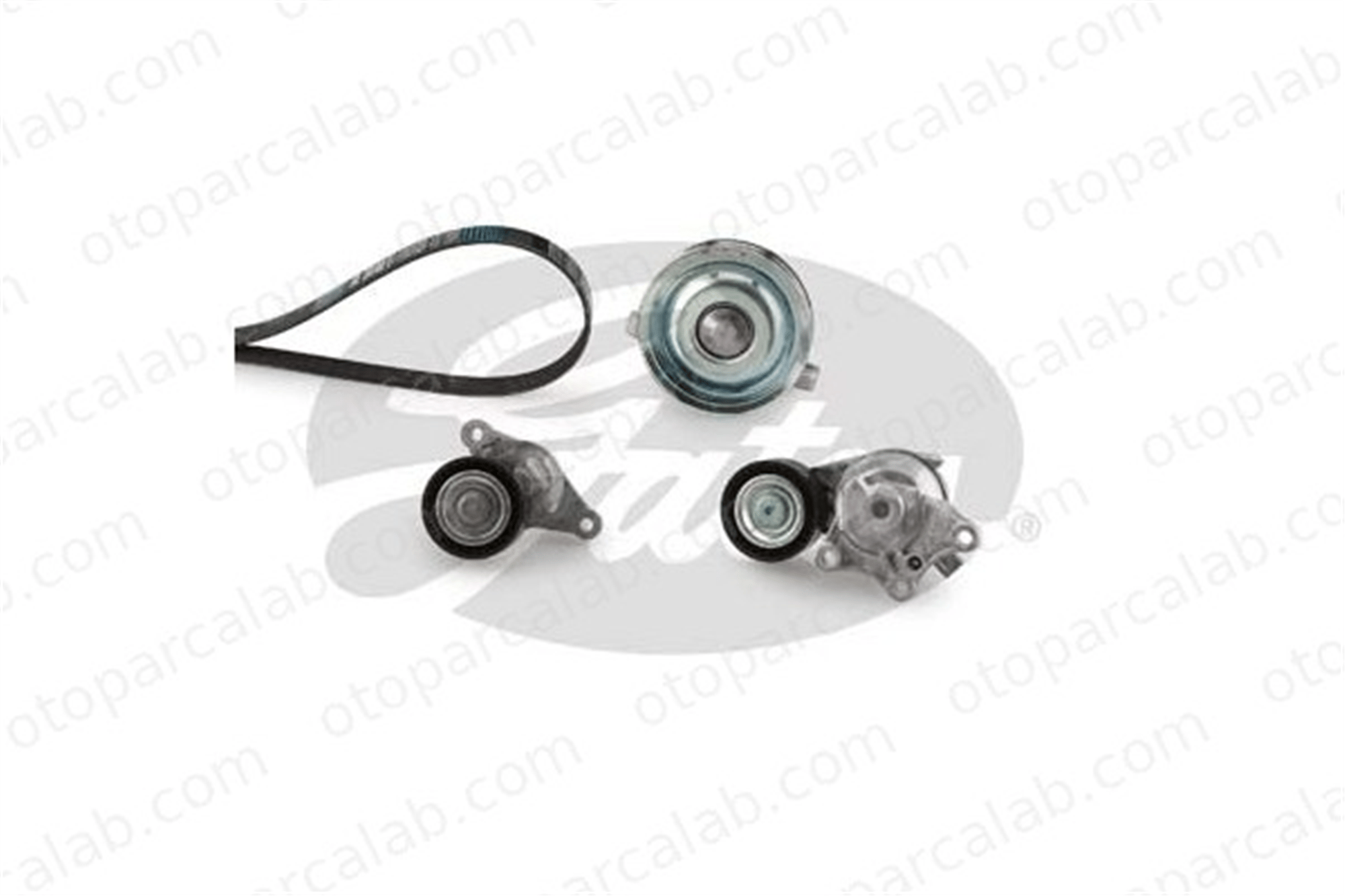 GATES K036PK1020EST Vantilatör Kayış Seti CITROËN DS3 PEUGEOT 208 I