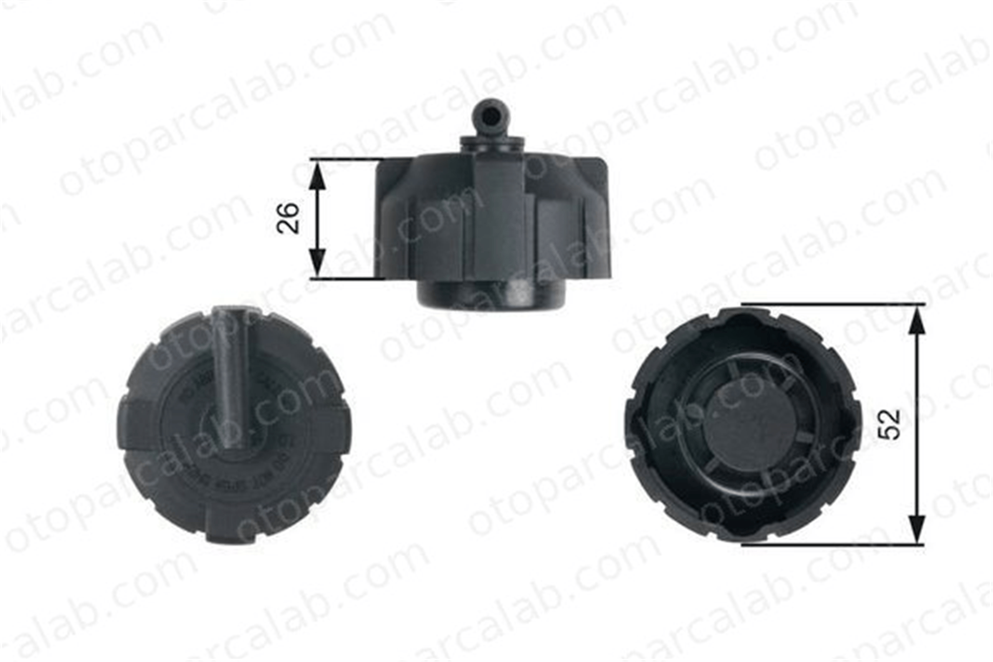 GATES RC213 Radyatör Kapağı IVECO STRALIS II EUROCARGO V 60536864 46402983