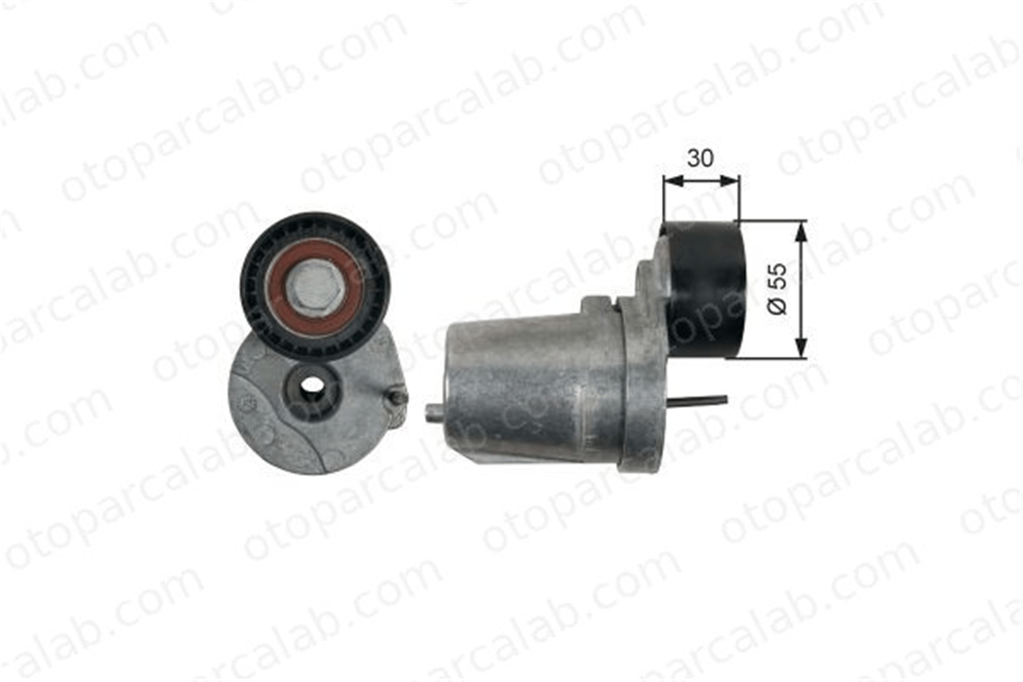 GATES T39226 Vantilatör Kayış Gergi Rulmanı BMW 5 5 Gran Turismo 11287800334