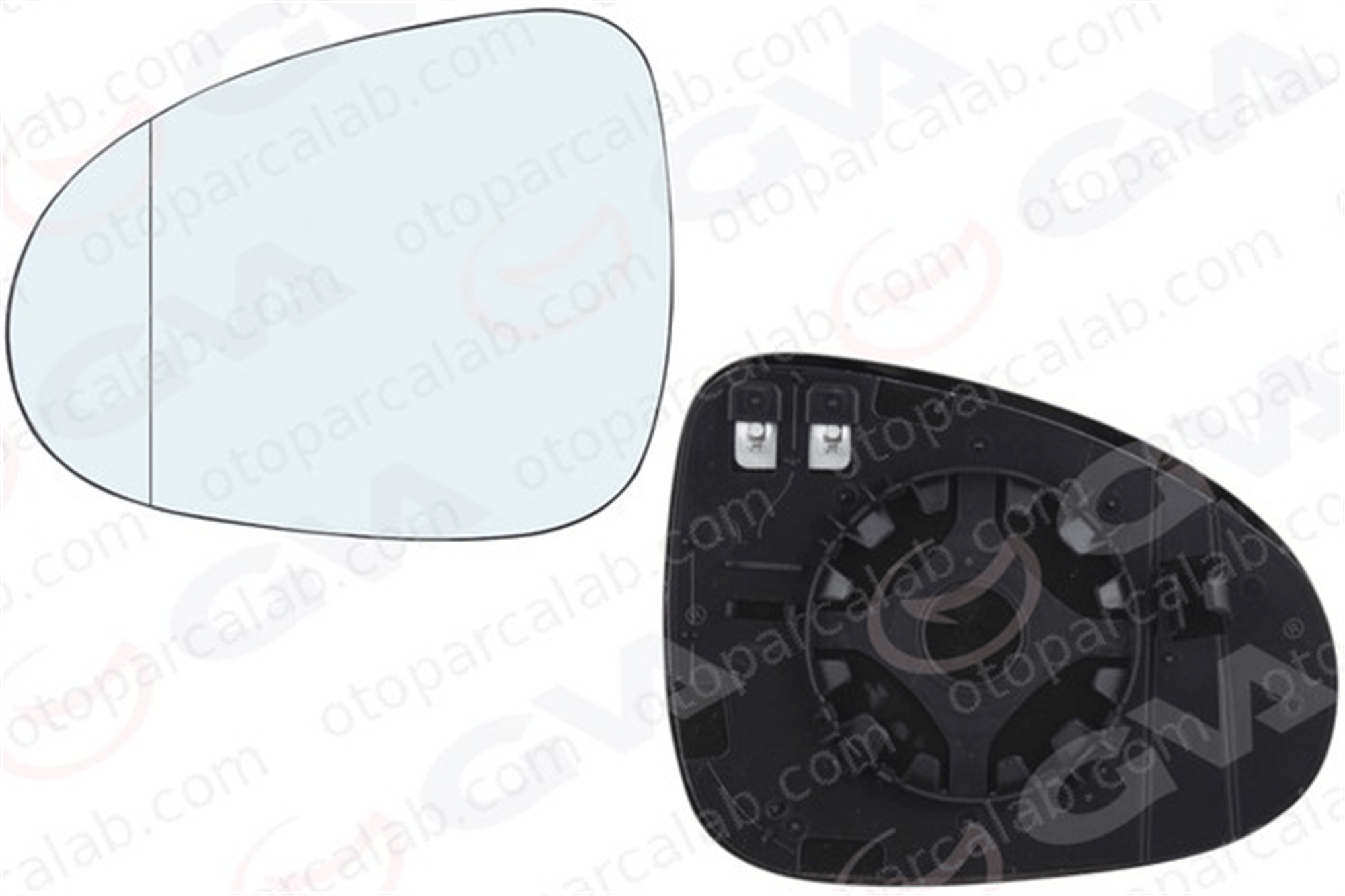 GKL 294700 Ayna Camı Dış Sol VW TOUAREG 7P6857521 7P6857521B