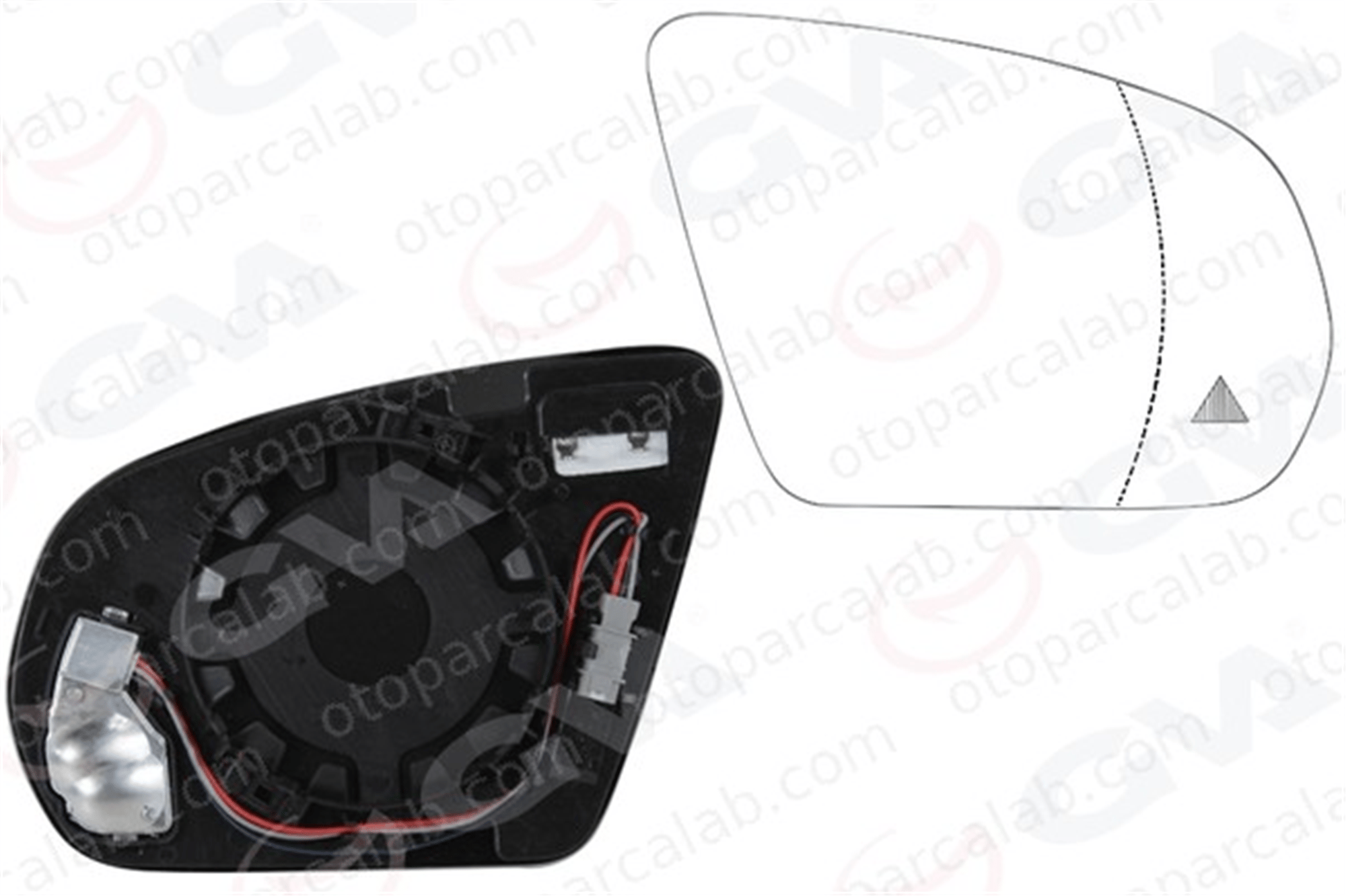 GKL 343475 Ayna Camı Dış Sağ MERCEDES-BENZ C-SERISI C-SERISI T-Model A0998100616 998100616