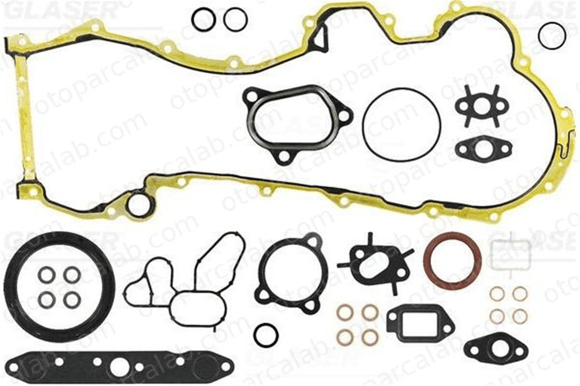 GLASER B36649-00 Takım Conta FIAT PANDA DOBLO Kasa/büyük limuzin 71736913 1564795