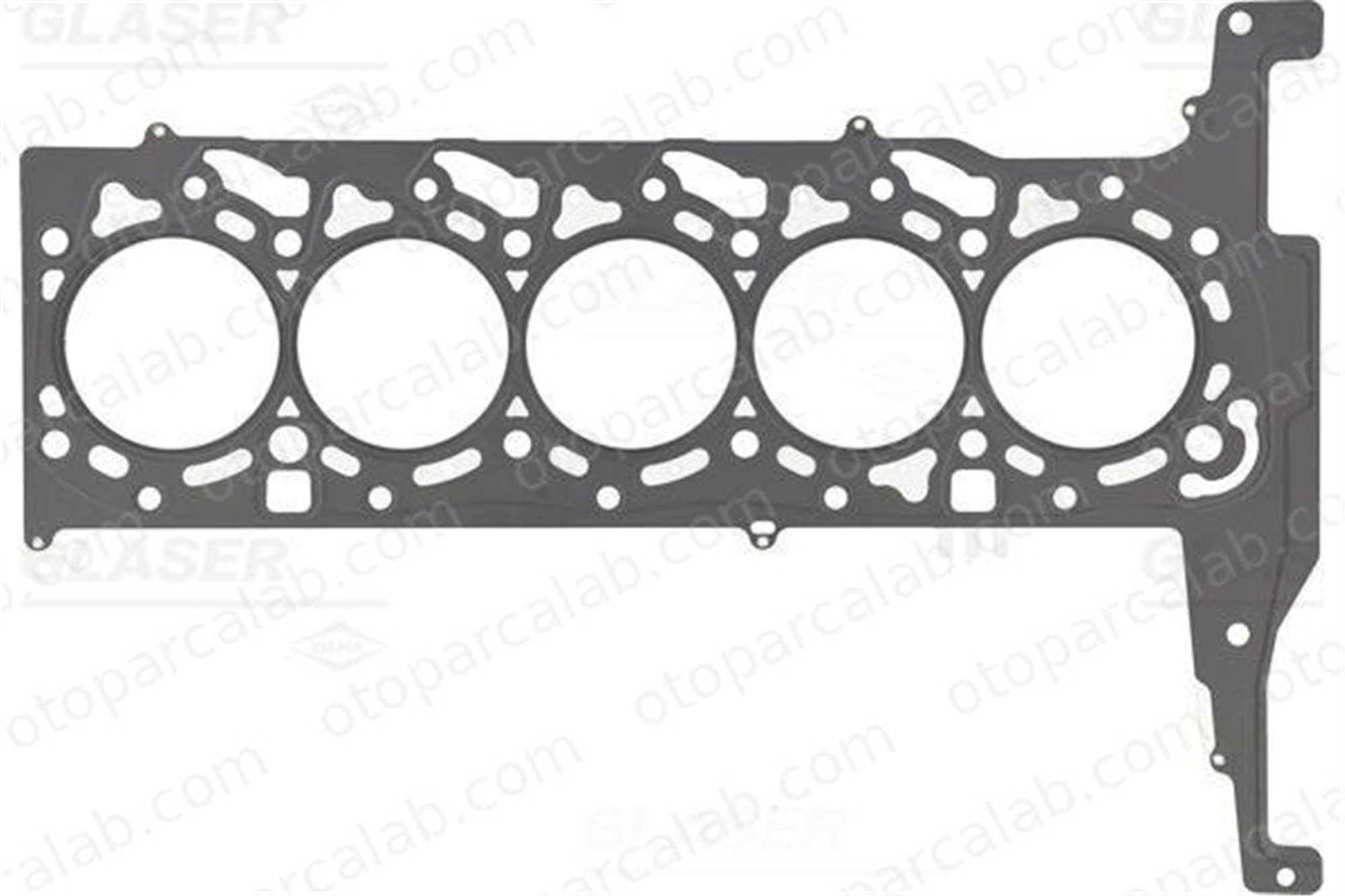 GLASER H40552-20 Silindir Kapak Contası FORD TRANSIT Minibüs/Otobüs TRANSIT Panelvan/Van 7C166051CB 1459472