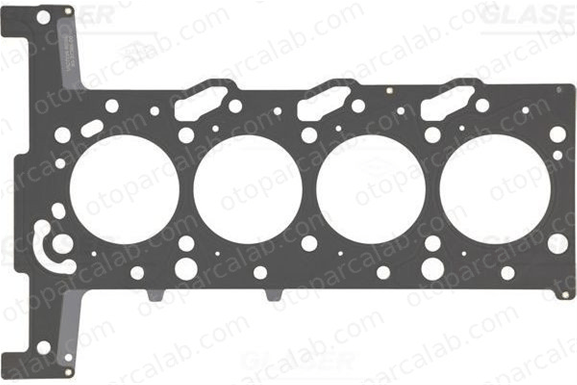 GLASER H40597-00 Silindir Kapak Contası FORD TRANSIT Minibüs/Otobüs TRANSIT Panelvan/Van 6C1Q6051AC 209EH