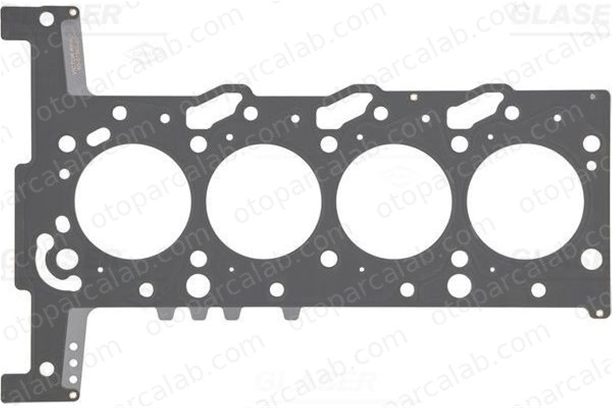 GLASER H40597-20 Silindir Kapak Contası FORD TRANSIT Minibüs/Otobüs TRANSIT Panelvan/Van 6C1Q6051CC 209ET