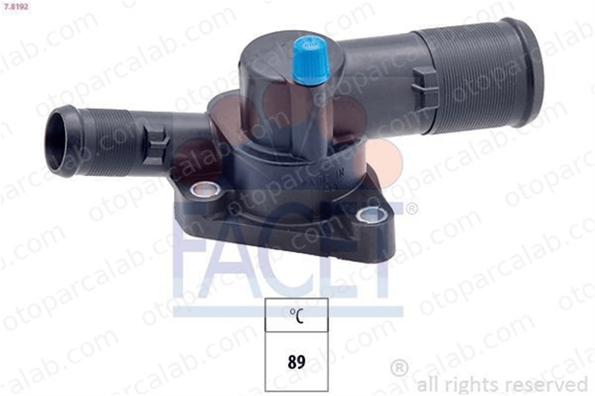 GMB GTMS-145A Termostat 89 °C RENAULT CLIO III TWINGO II 8200660882 1106100QAE