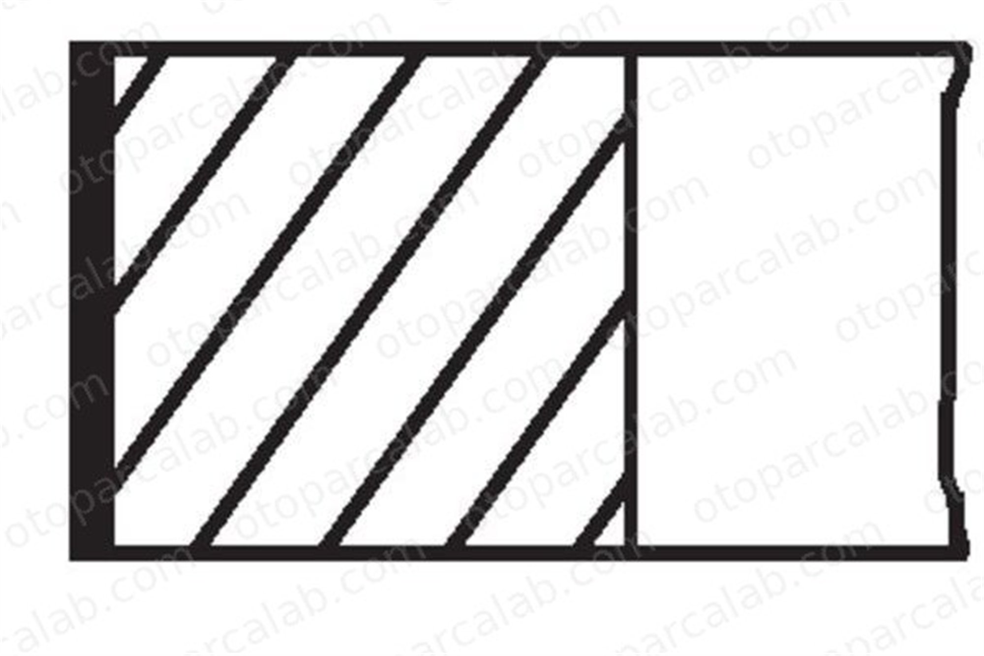 GOETZE 06-502200-00 Segman (76.51MM STD) VW POLO Coupe SEAT IBIZA II 650220000 30198151B