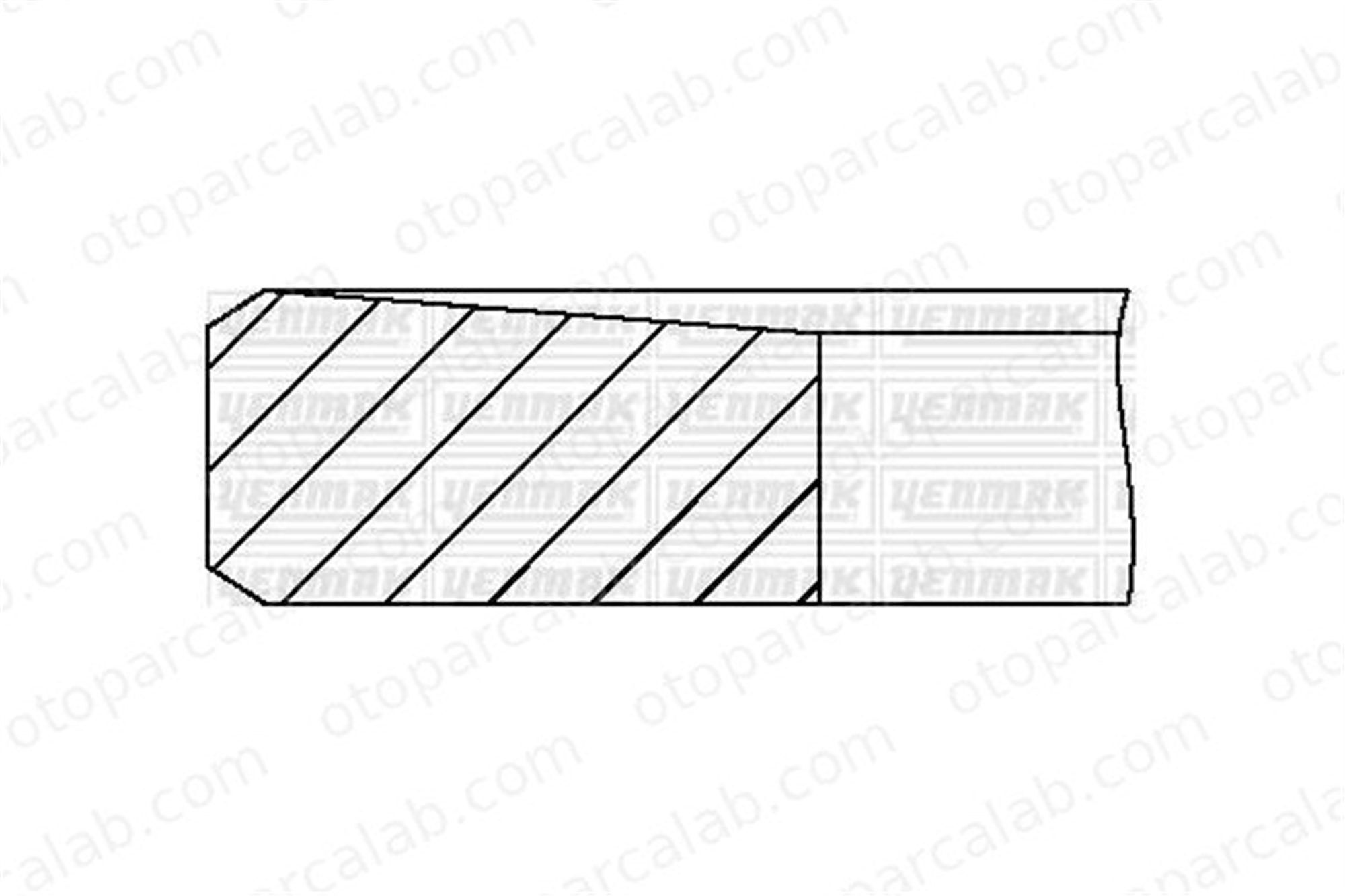 GOETZE 06-818400-00 Segman (STD) CITROËN BERLINGO Kasa/büyük limuzin C3 AIRCROSS II 681840000 1629032280