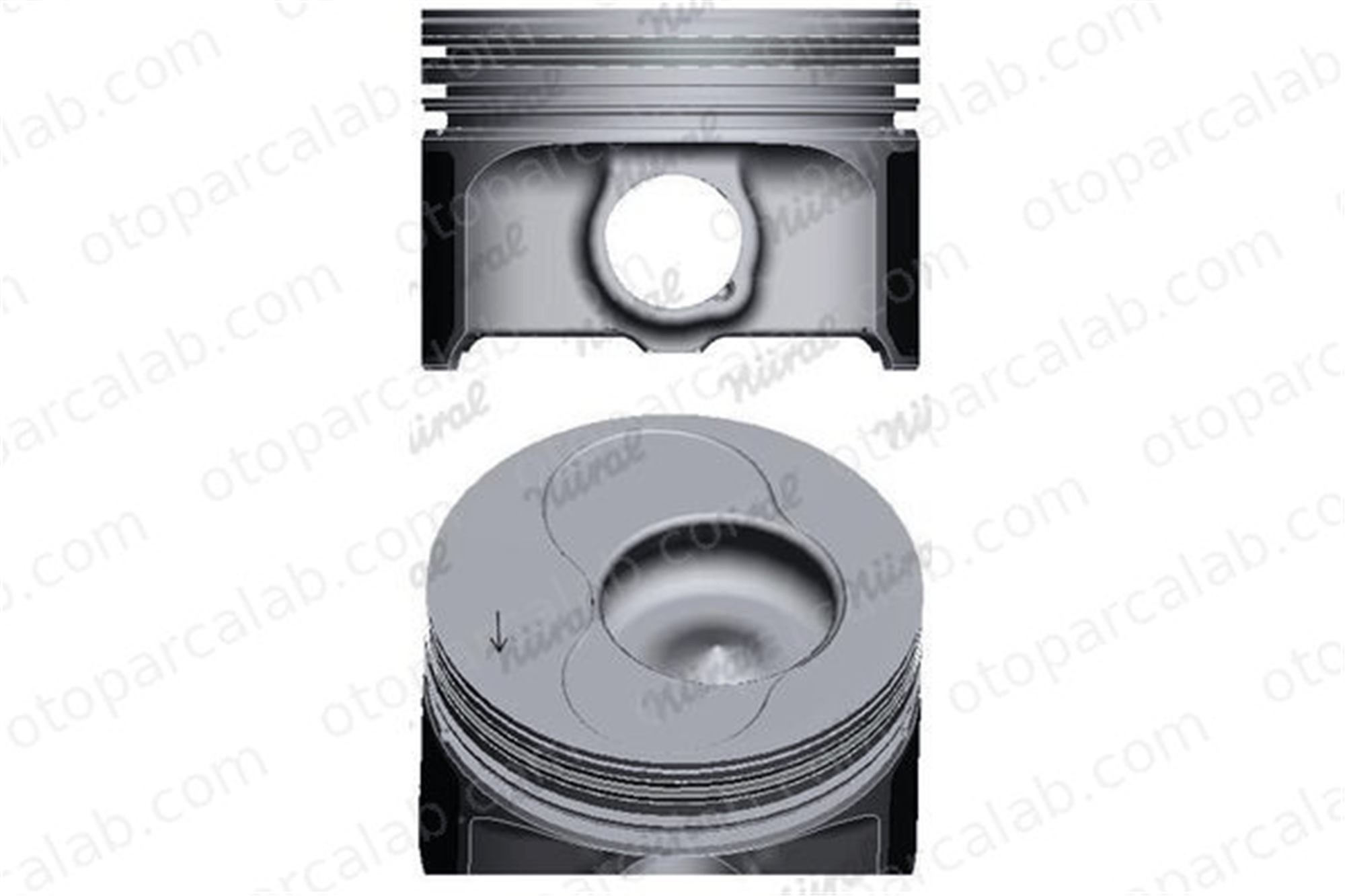 GOETZE 87-114907-20 Piston SEAT CORDOBA VW POLO 87-114907-20