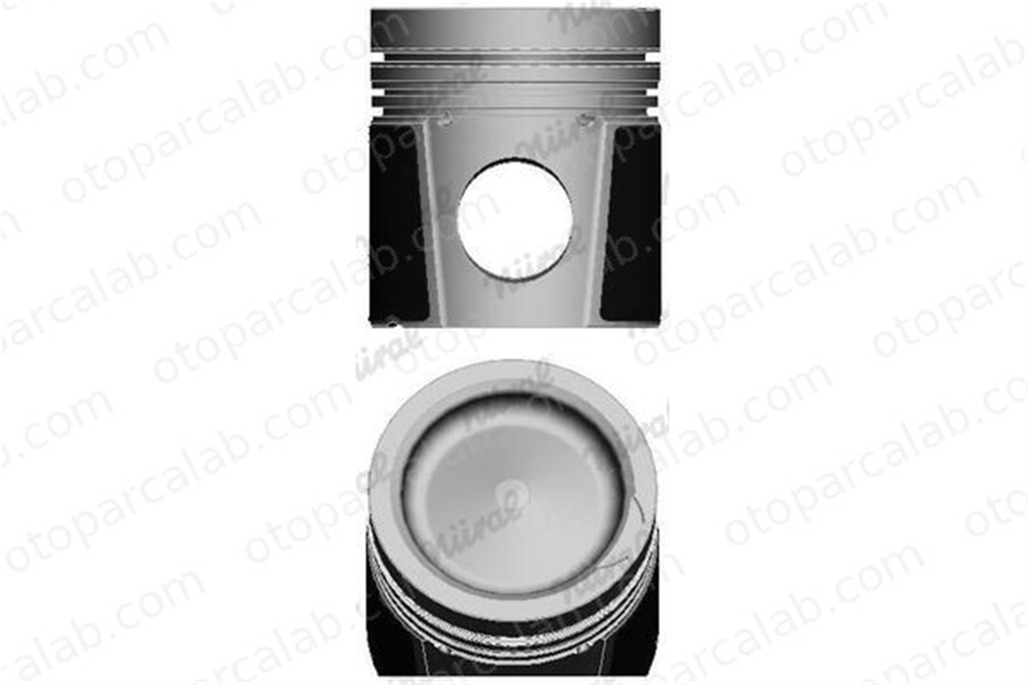GOETZE 87-72474-STD Piston (130.00MM-STD) DAF XF II XD 1747549 1667606