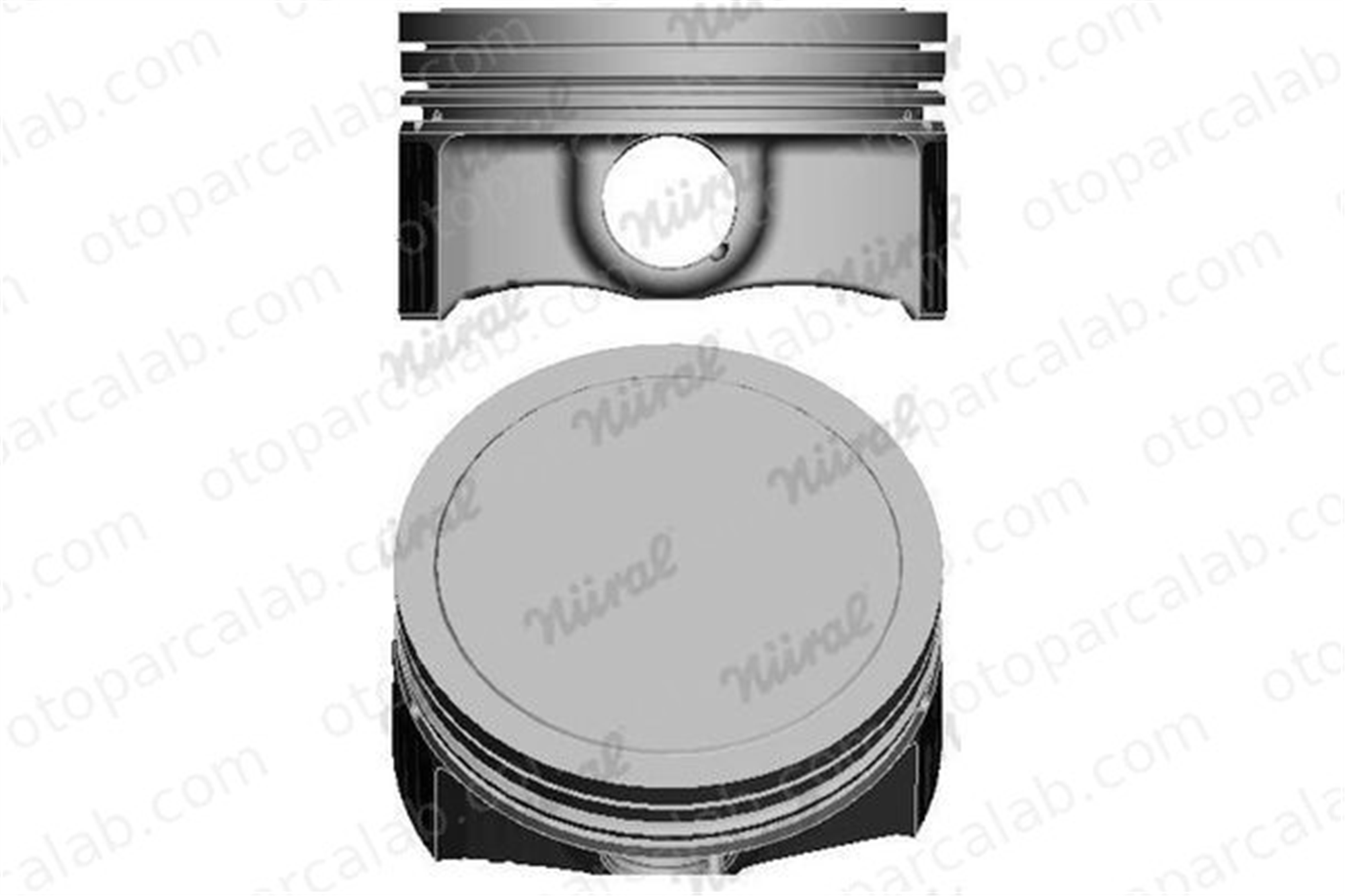 GOETZE 8773474050000G Piston OPEL ASTRA J ASTRA H GTC 55561413 8771670050