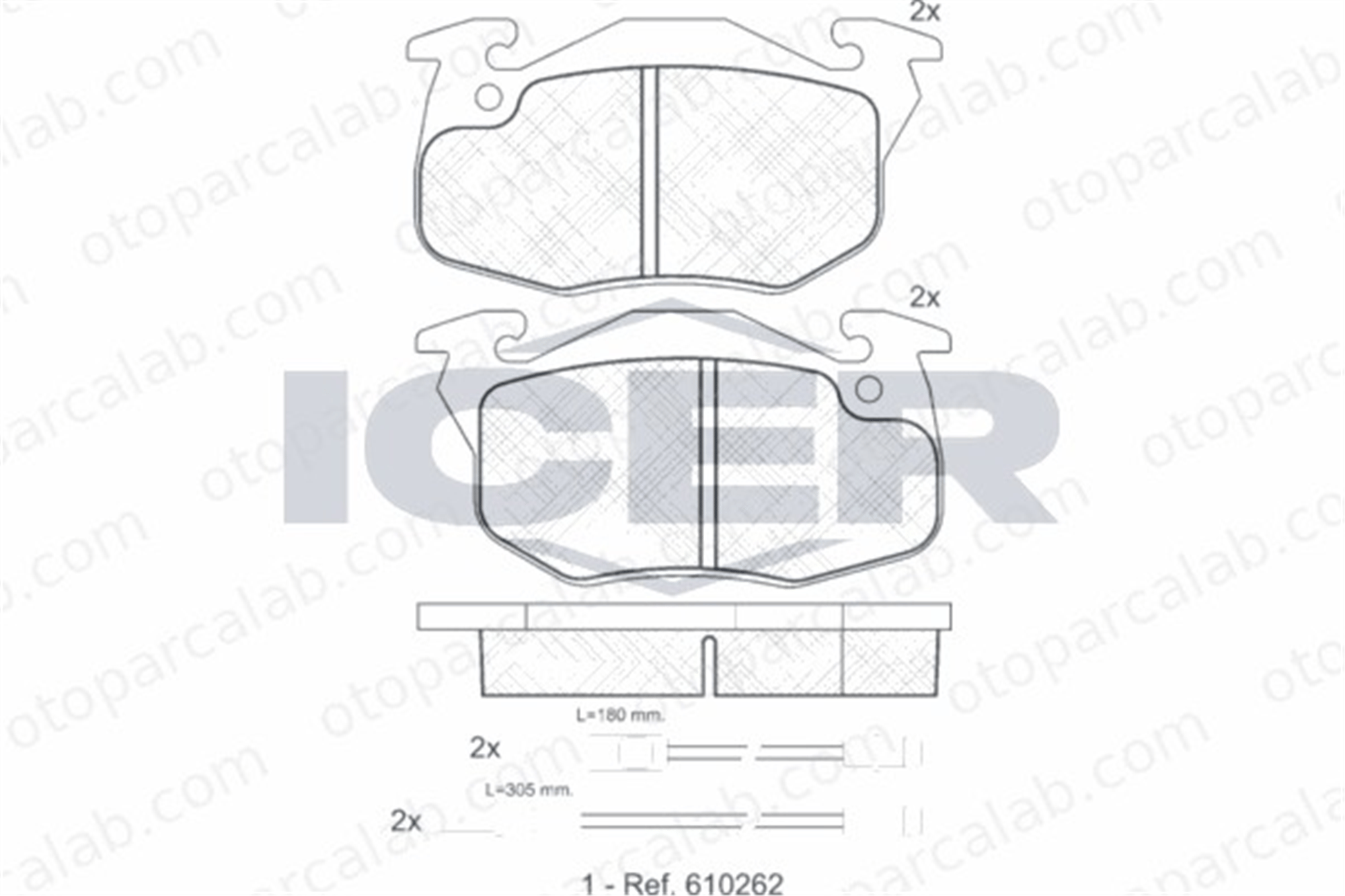 GOODYEAR 101098 Fren Disk Balata Ön PEUGEOT 106 II 106 I 425498 1617247780