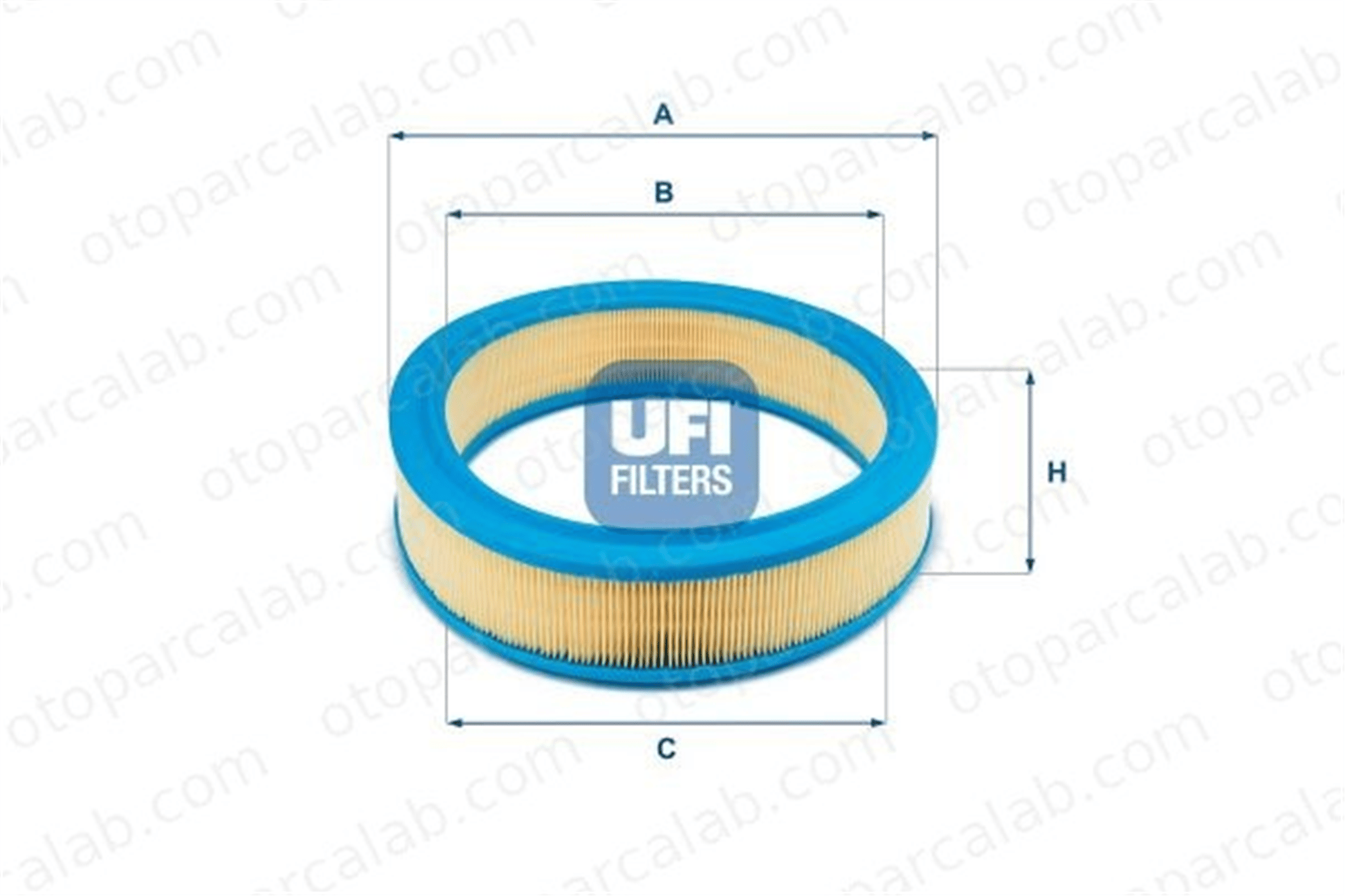 GOODYEAR 801196 Hava Filtresi FIAT PUNTO DOBLO Kasa/büyük limuzin 71754083 46536222