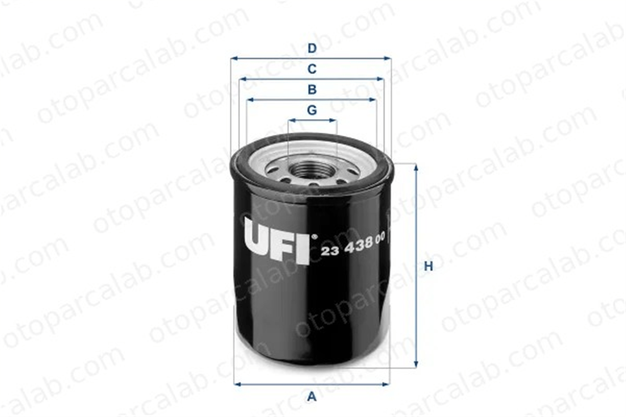GOODYEAR 803102 Yağ Filtresi FIAT PANDA PUNTO 46544820 68095167AA