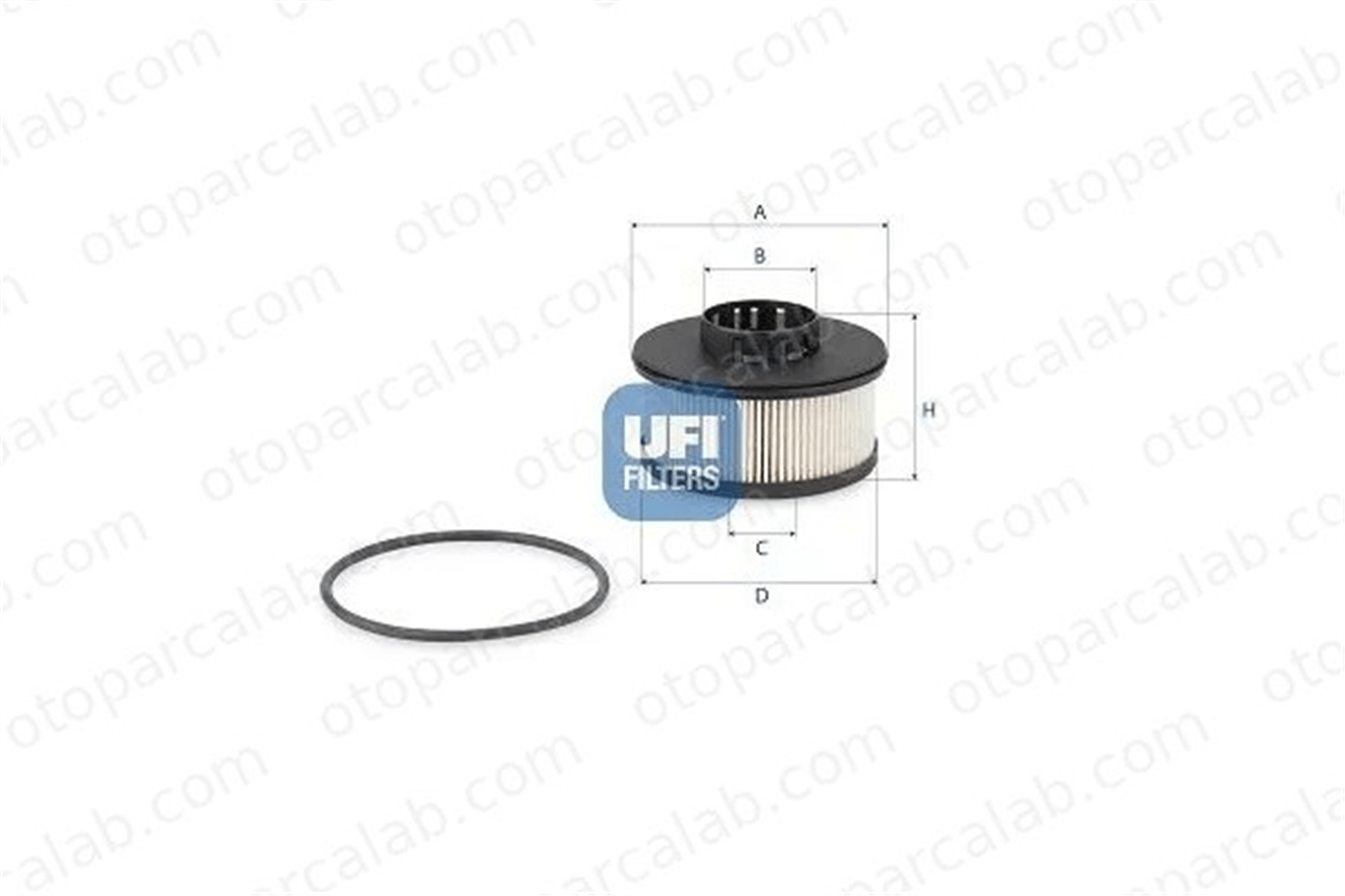 GOODYEAR 804033 Yakıt Filtresi CITROËN BERLINGO Kasa/büyük limuzin PEUGEOT PARTNER Kasa/büyük limuzin 93479473 FFF10011