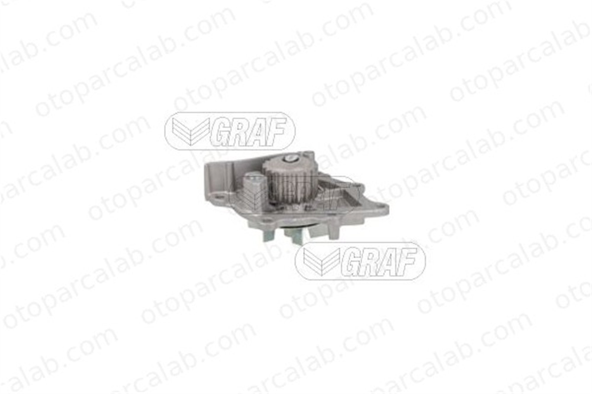 GRAF PA1049 Devirdaim Su Pompası CITROËN JUMPER Panelvan/Van JUMPER Platform şasi 1559259 1201H7