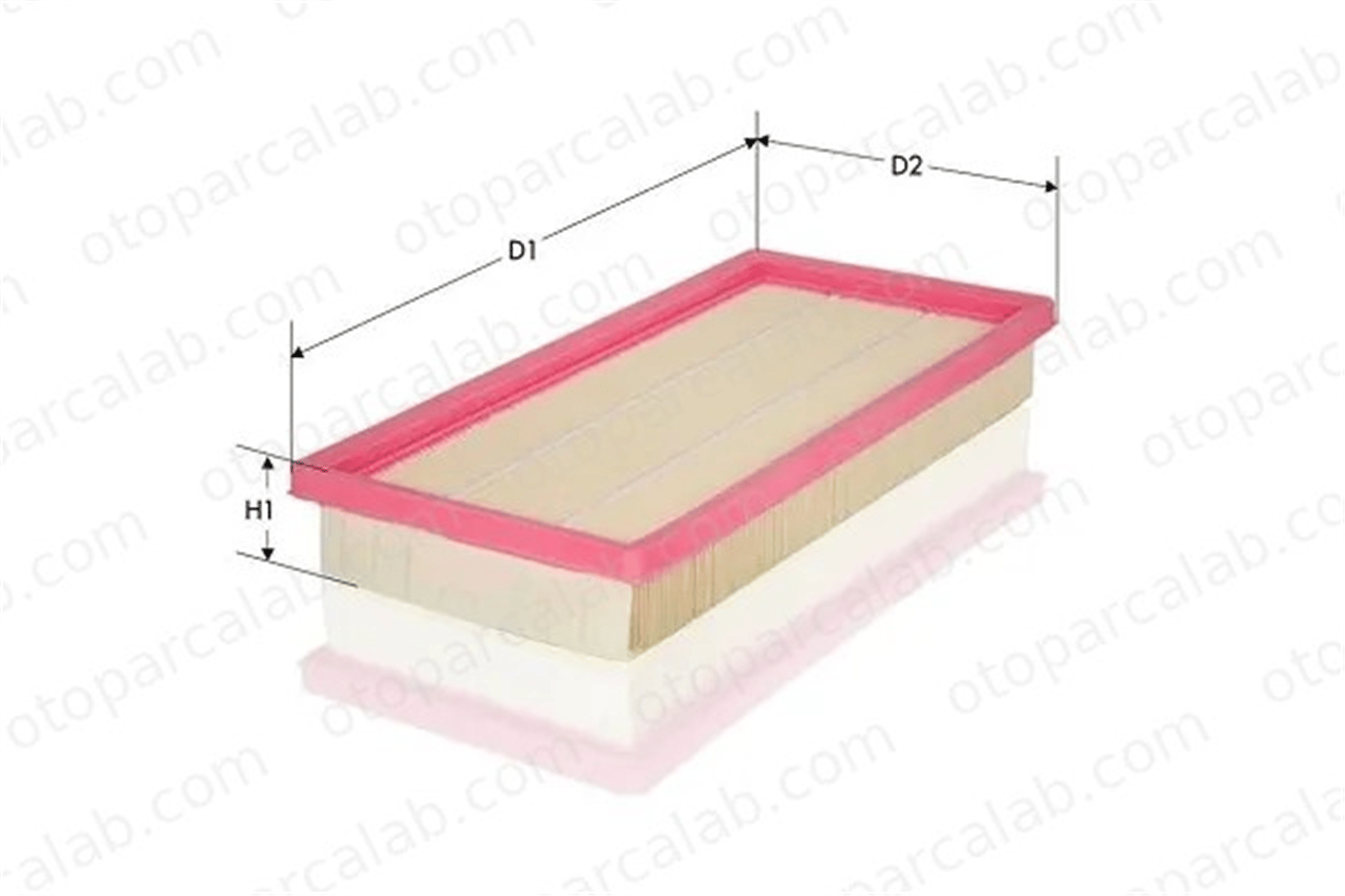 GRAT 22145 Hava Filtresi MERCEDES-BENZ SPRINTER 3,5-t Panelvan/Van SPRINTER 3,5-t Platform şasi A9105281500 9105281500