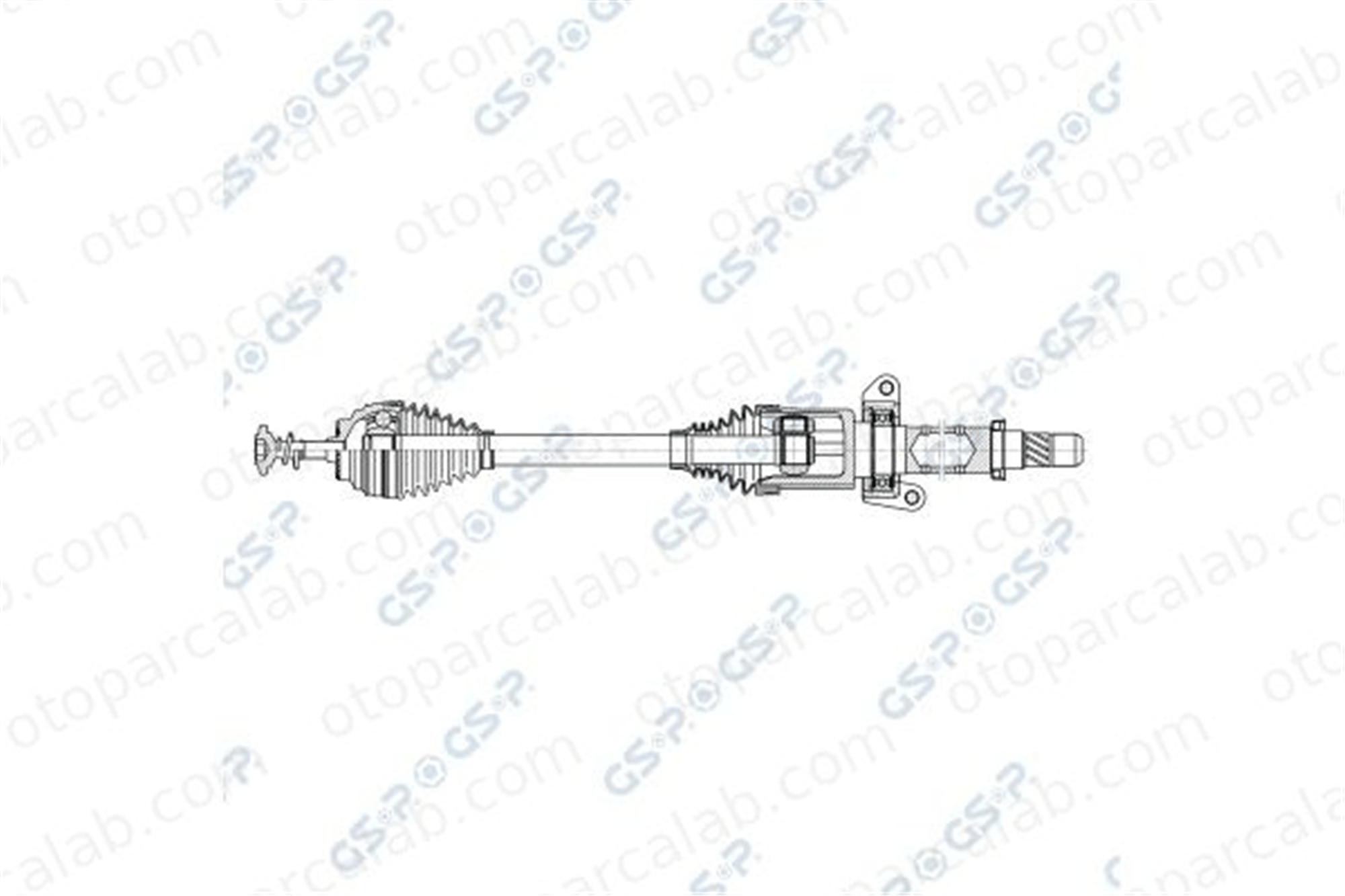 GSP 256851 Aks Komple Ön Sağ veya Sol MINI MINI MINI Cabrio 31608643372 31607639426