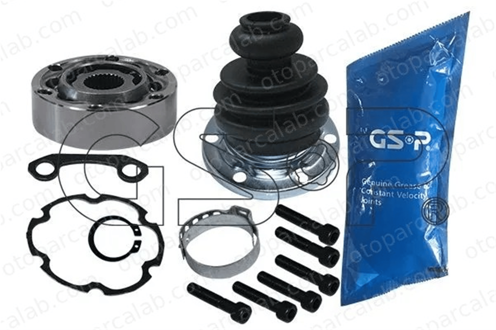 GSP 603001 Aks Kafası Ön İç Sağ veya Sol AUDI 100 C3 Avant 100 C3 Sedan 251598101A 46307223
