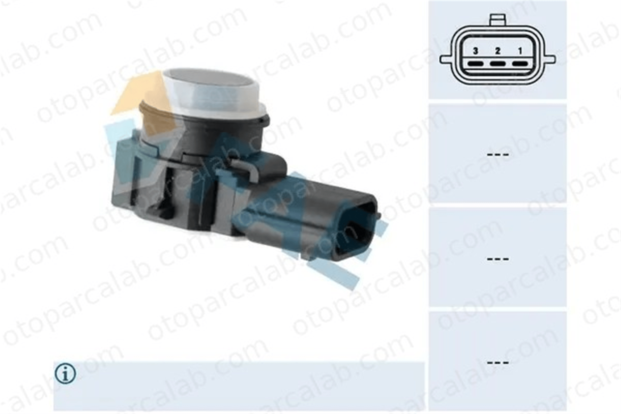 GUA 253A49995R Park Sensörü DACIA DUSTER RENAULT MEGANE IV Hatchback 253A49995R 284382275R