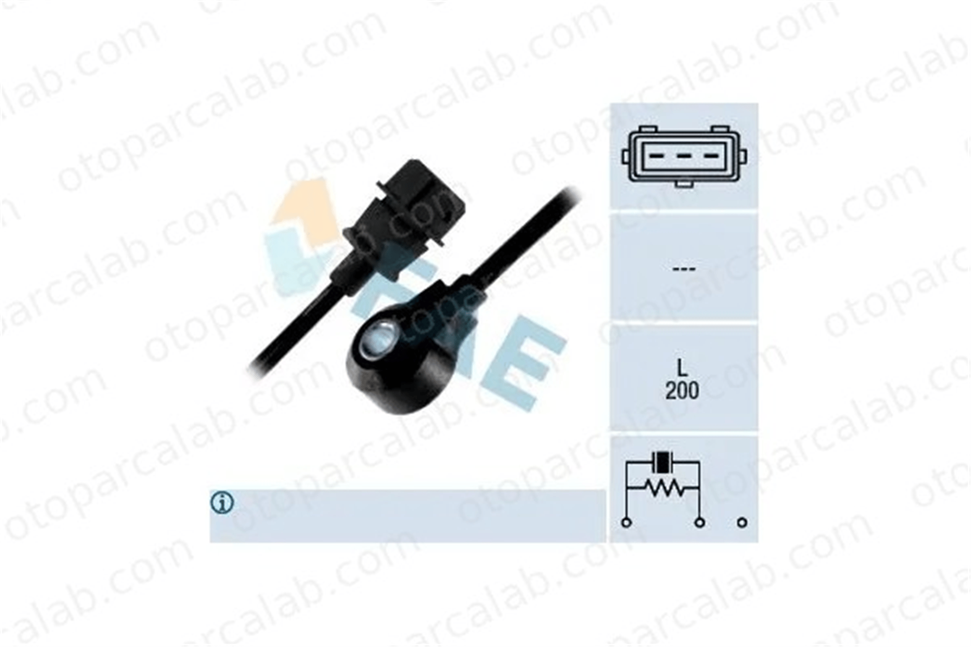 GUA 40487 Vuruntu Sensörü FIAT MAREA MULTIPLA 60602832