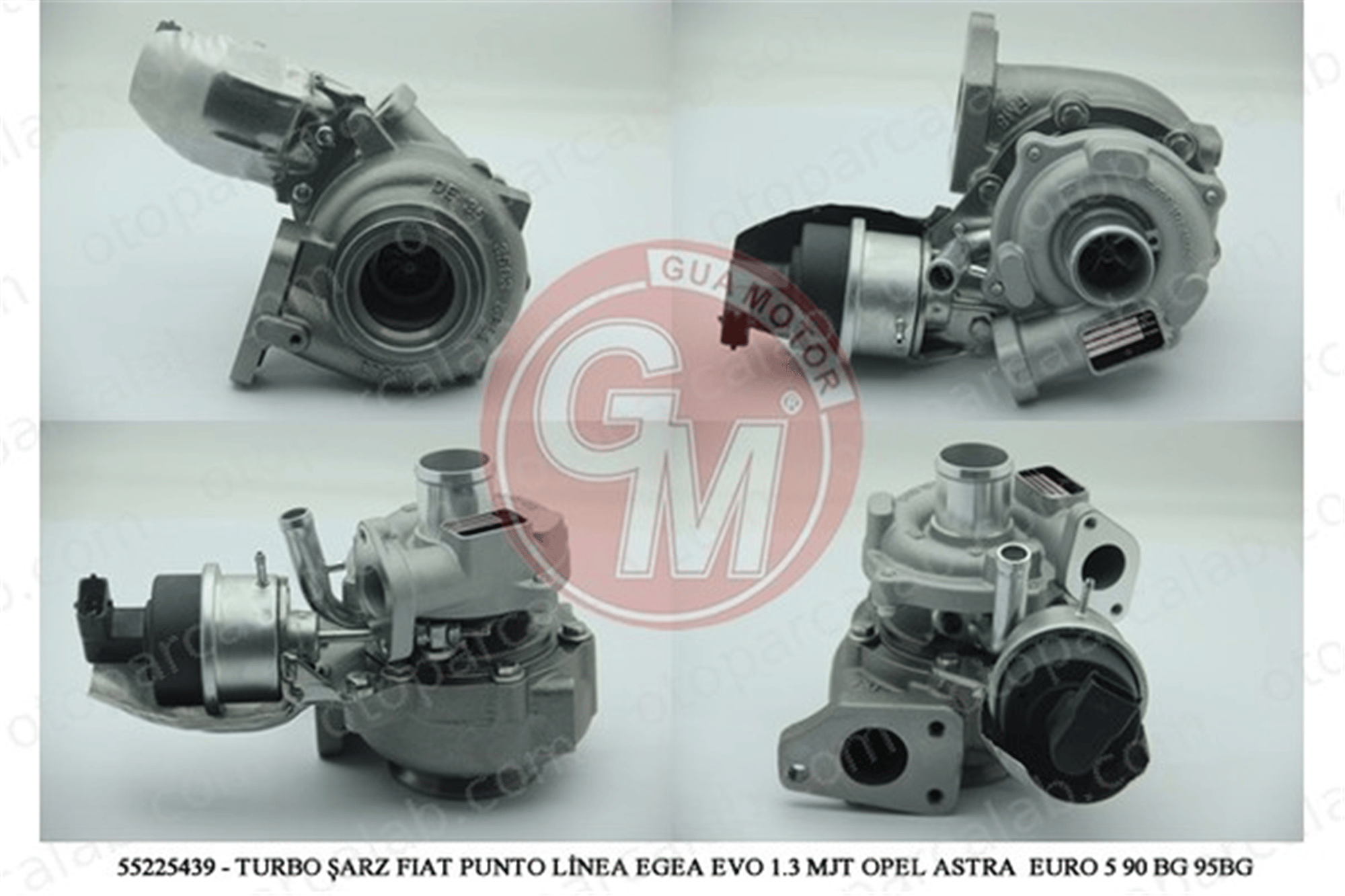 GUA 40500 Turbo Şarj OPEL COMBO Kasa/büyük limuzin ALFA ROMEO MITO 55225439 55221160