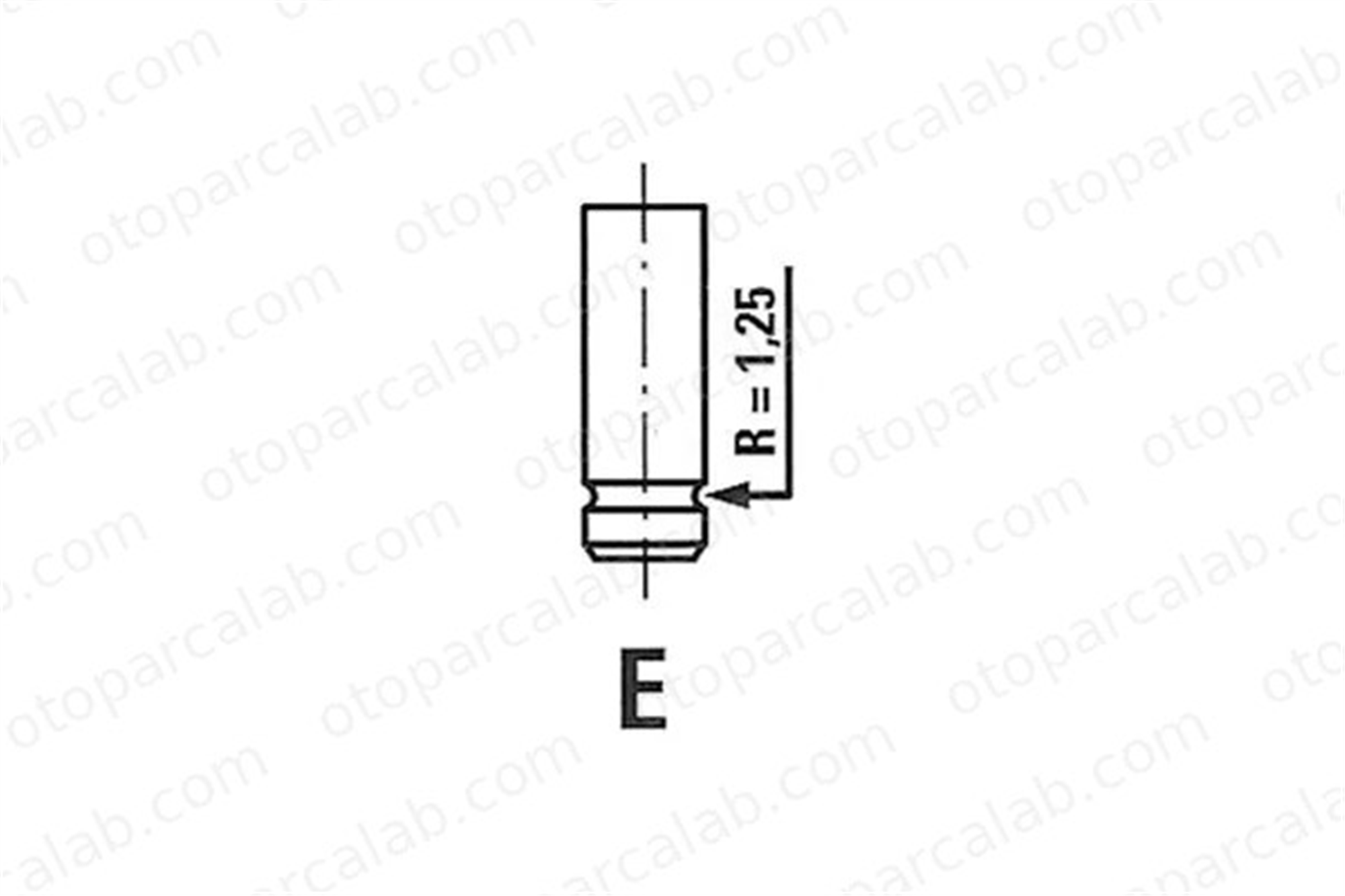 GUNES 5413-5414 Supap GÜNEŞ 5413-5414 SUBARU IMPREZA Sedan IMPREZA Station wagon 13201AA420 13202AA430