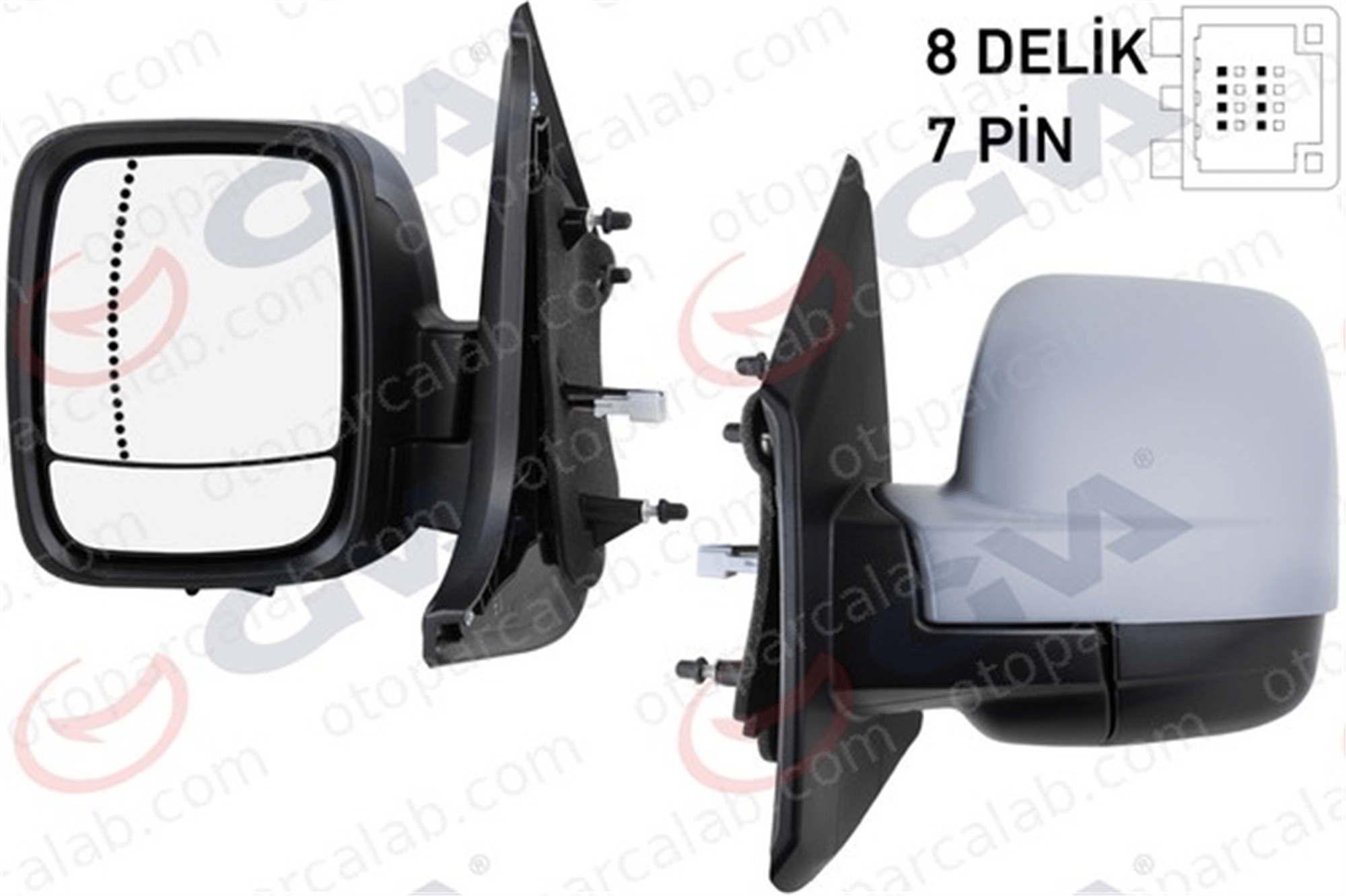 GVA 1019411 Dikiz Aynası Dış Sol RENAULT TRAFIC III Minibüs/Otobüs TRAFIC III Panelvan/Van 963666705R 963025418R