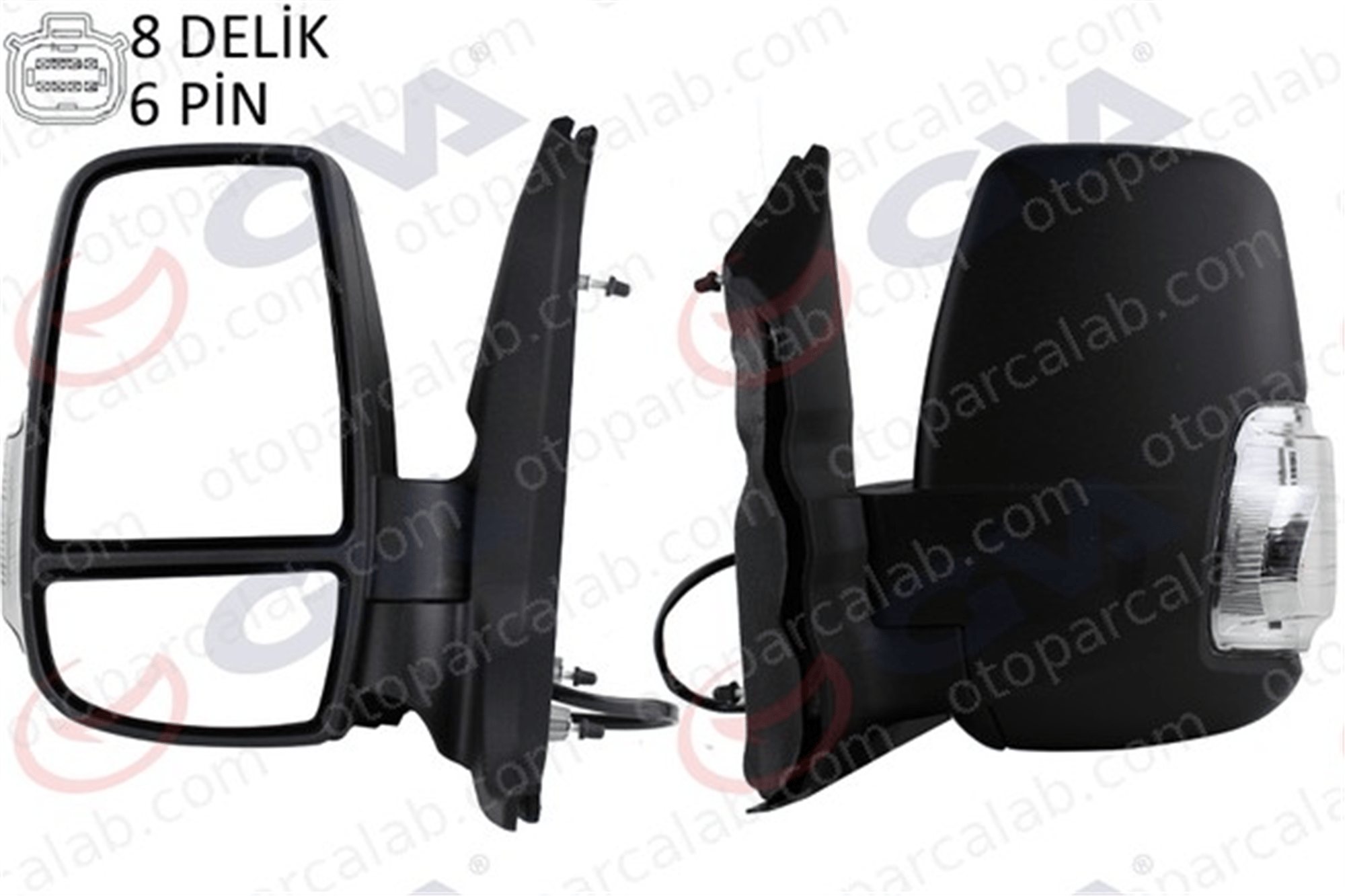 GVA 1032101 Dikiz Aynası Dış Sol FORD TRANSIT V363 Panelvan/Van TRANSIT V363 Platform şasi 1911145 BK3117683EA5JA