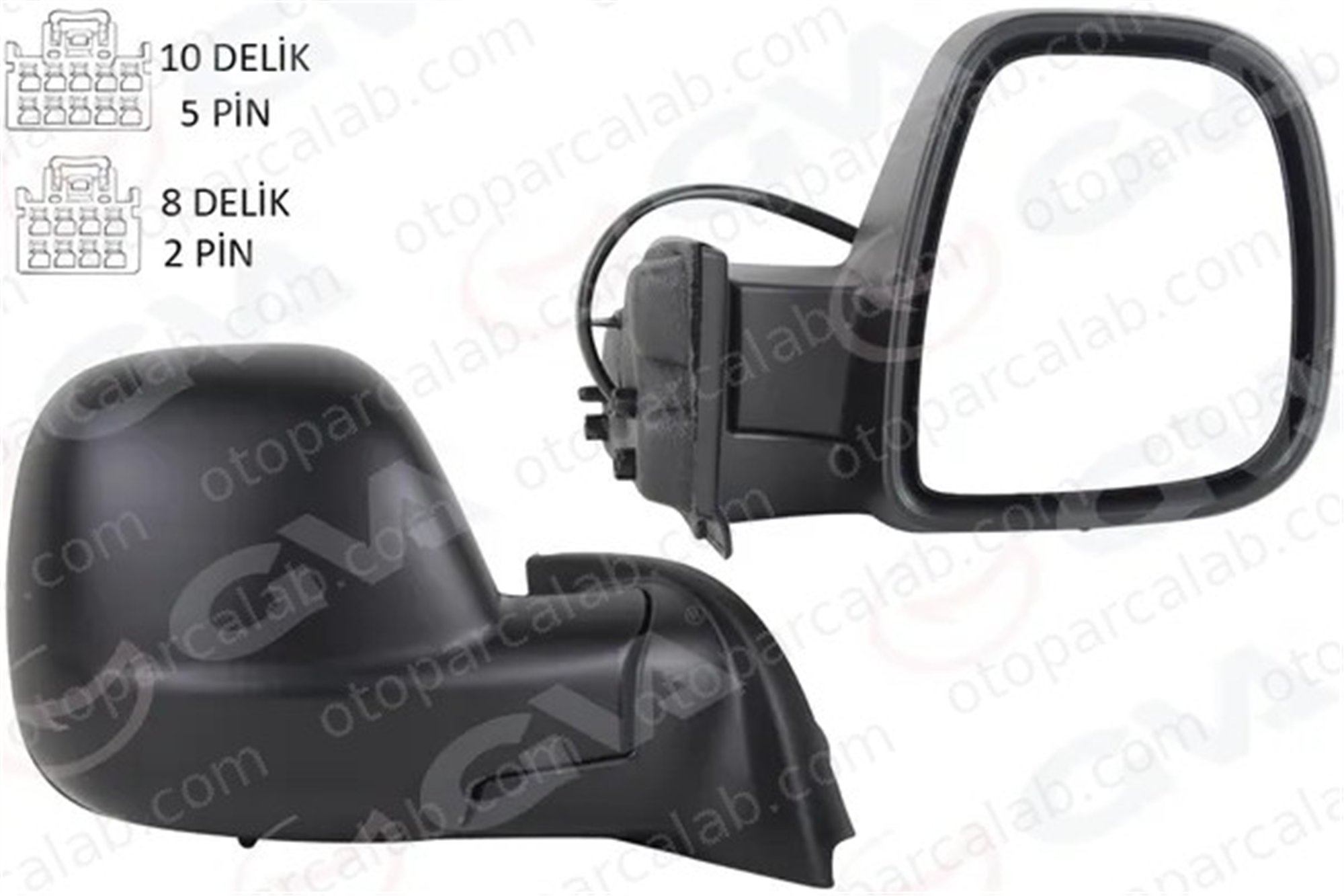 GVA 1045164 Dikiz Aynası Dış Sağ CITROËN BERLINGO Kasa/büyük limuzin OPEL COMBO Kasa/büyük limuzin 98169897XT 98087411XT