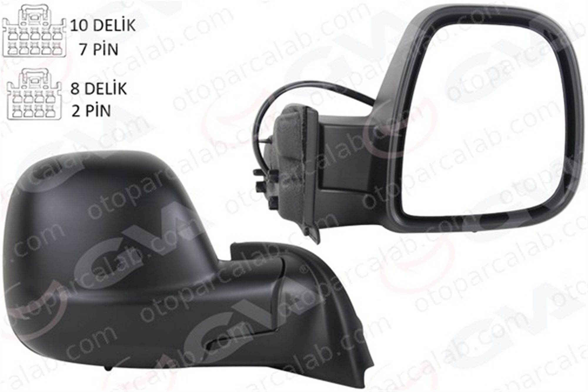 GVA 1045168 Dikiz Aynası Dış Sağ CITROËN BERLINGO Kasa/büyük limuzin OPEL COMBO Kasa/büyük limuzin 98169928XT 1616869580