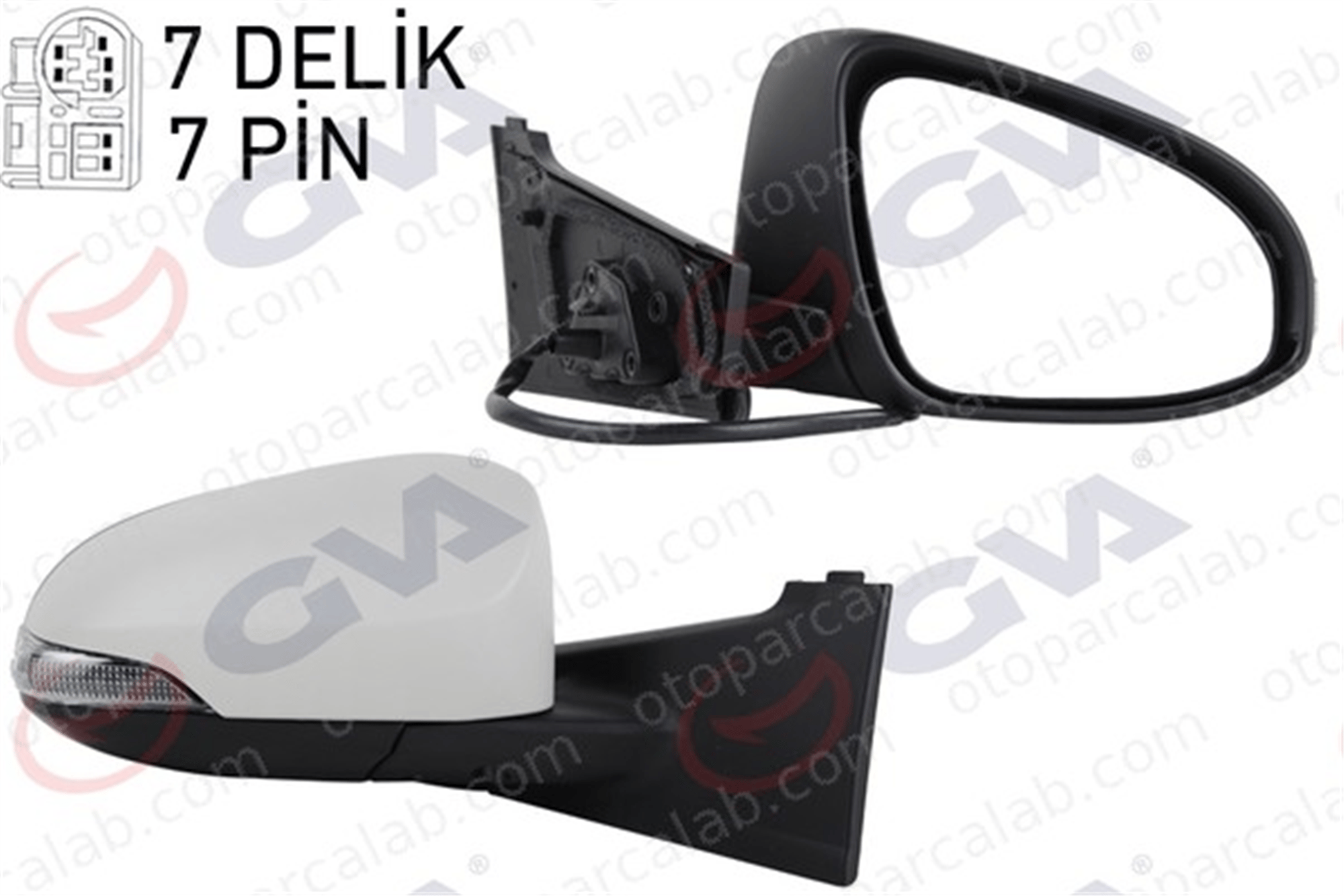 GVA 1071223 Dikiz Aynası Dış Sağ TOYOTA YARIS 879100D600 817310D080