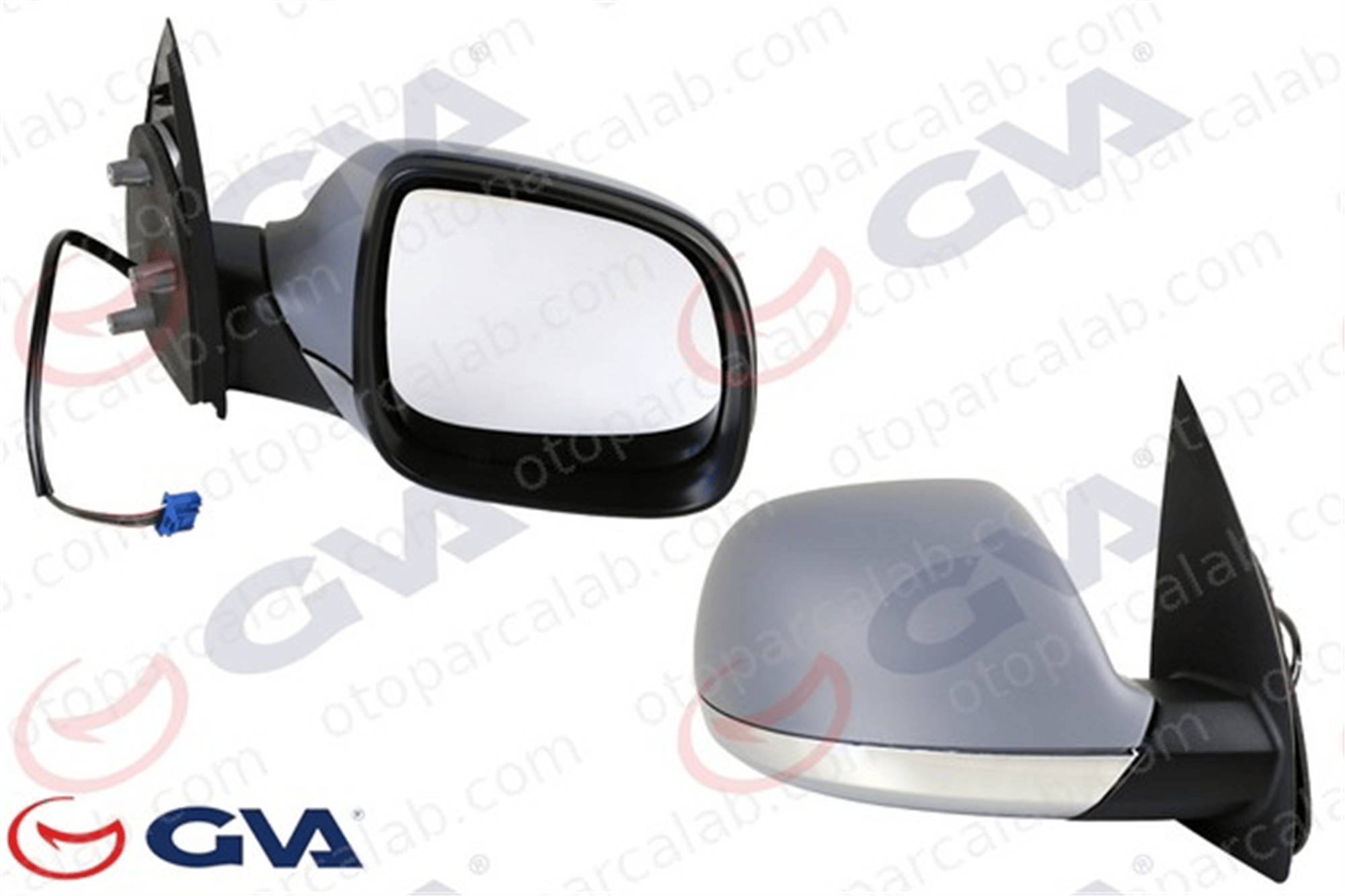 GVA 1075810 Dikiz Aynası Dış Sağ VW AMAROK AMAROK Platform şasi 2H1857508EBRYP 2H0857522C