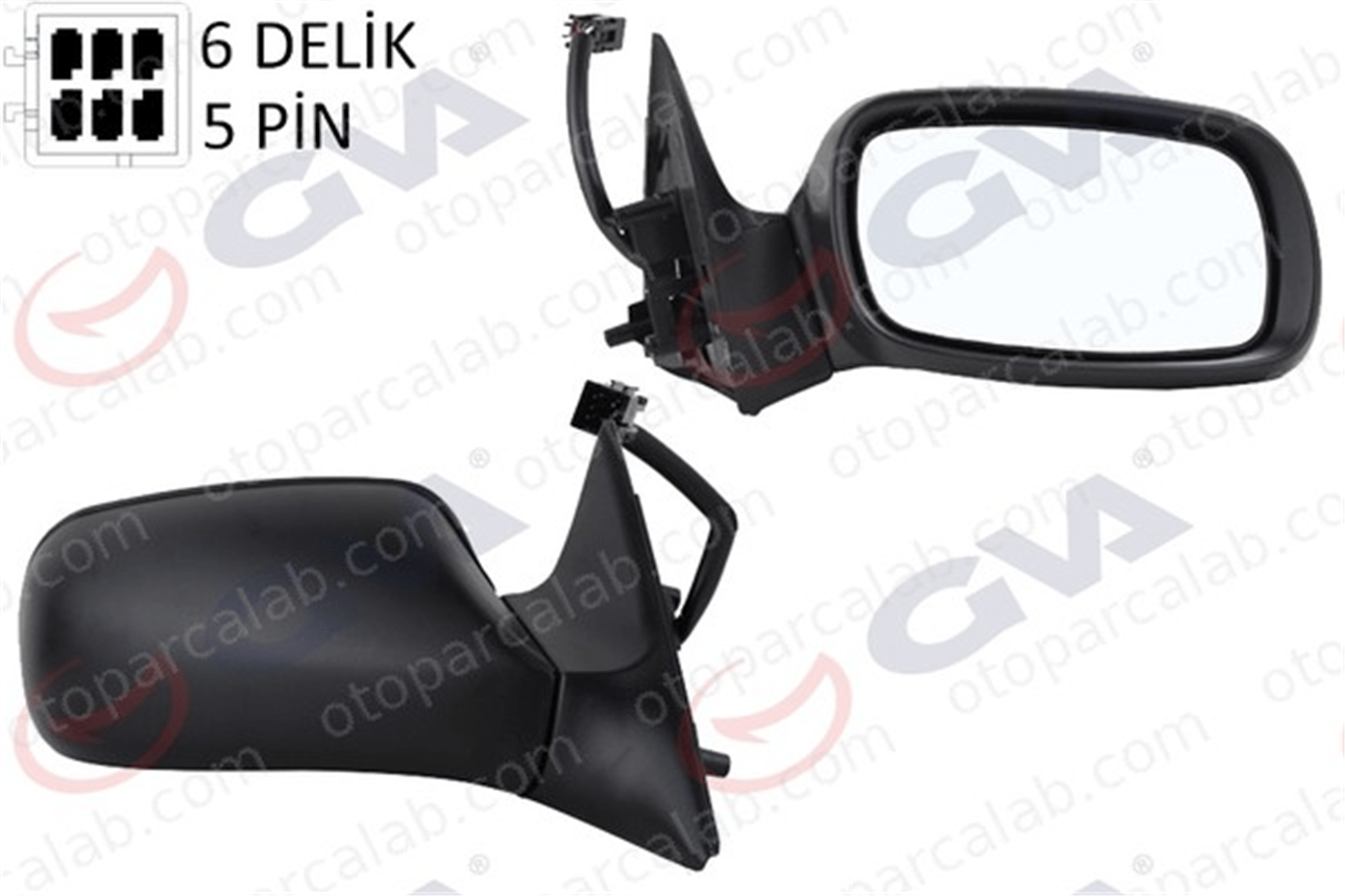 GVA 1090105 Dikiz Aynası Dış Sağ OPEL ASTRA F Station wagon ASTRA F 1426392 1428794