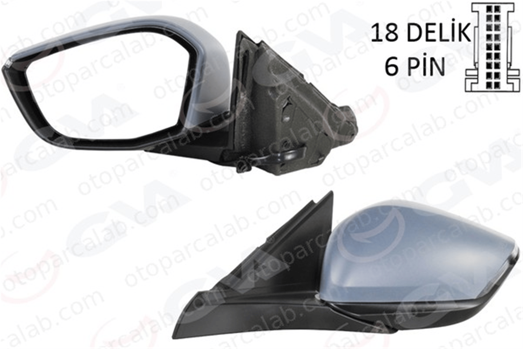 GVA 1090107 Dikiz Aynası Dış Sol PEUGEOT 308 III OPEL ASTRA L 984605269V 984605009V