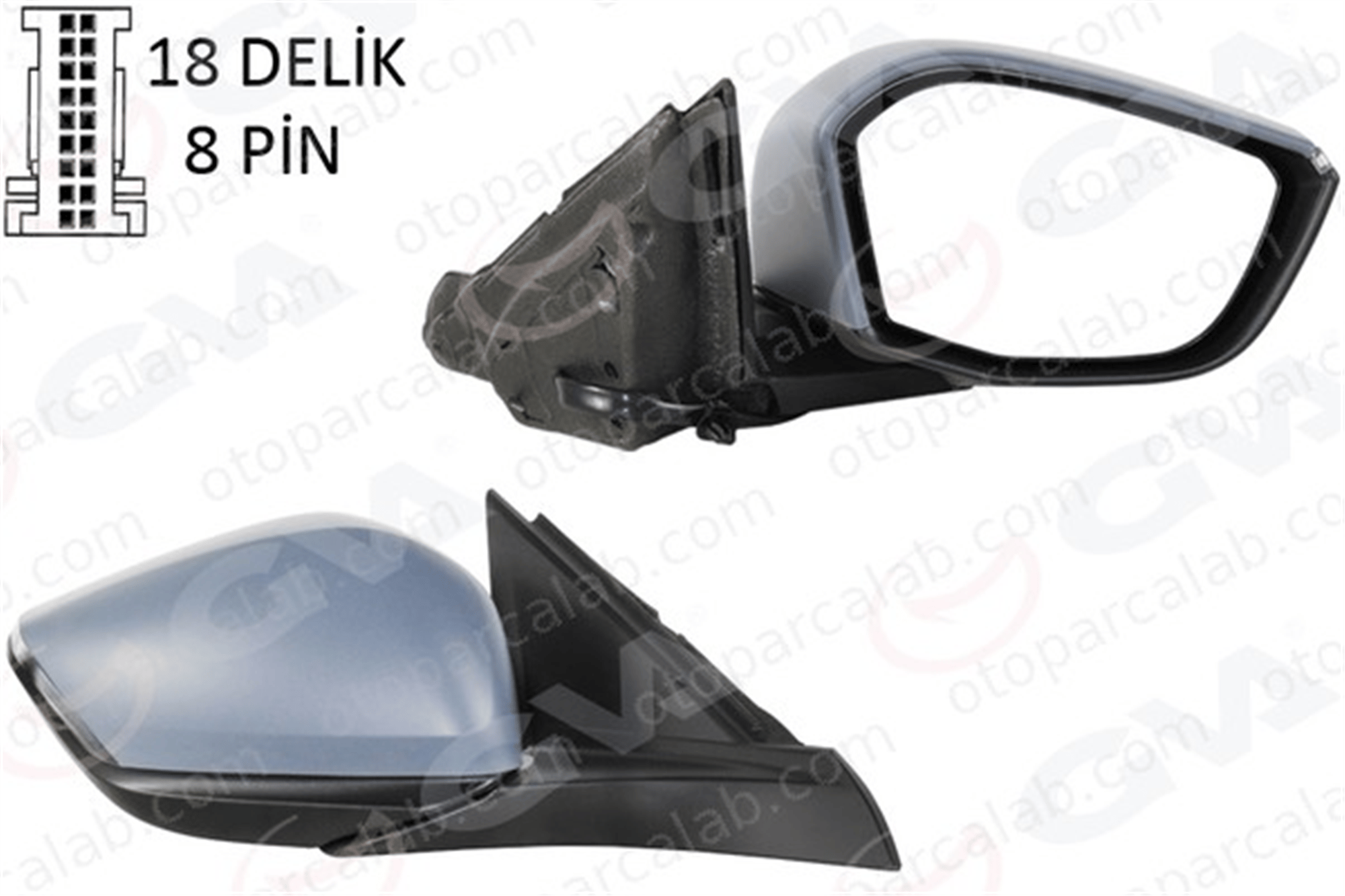 GVA 1090108 Dikiz Aynası Dış Sağ PEUGEOT 308 III OPEL ASTRA L 984605009V 984605269V