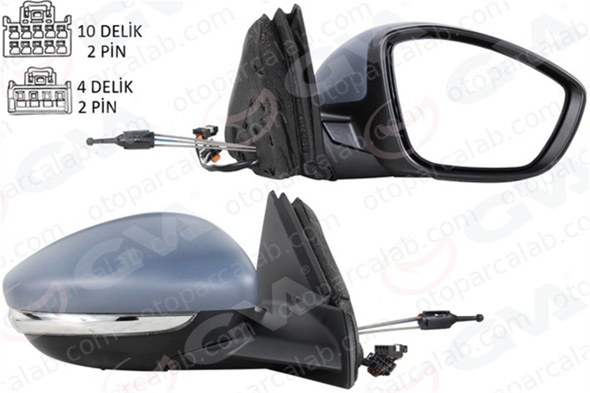 GVA 1090204 Dikiz Aynası Dış Sağ OPEL CORSA F CORSA F Kasa/eğik arka 983597631T